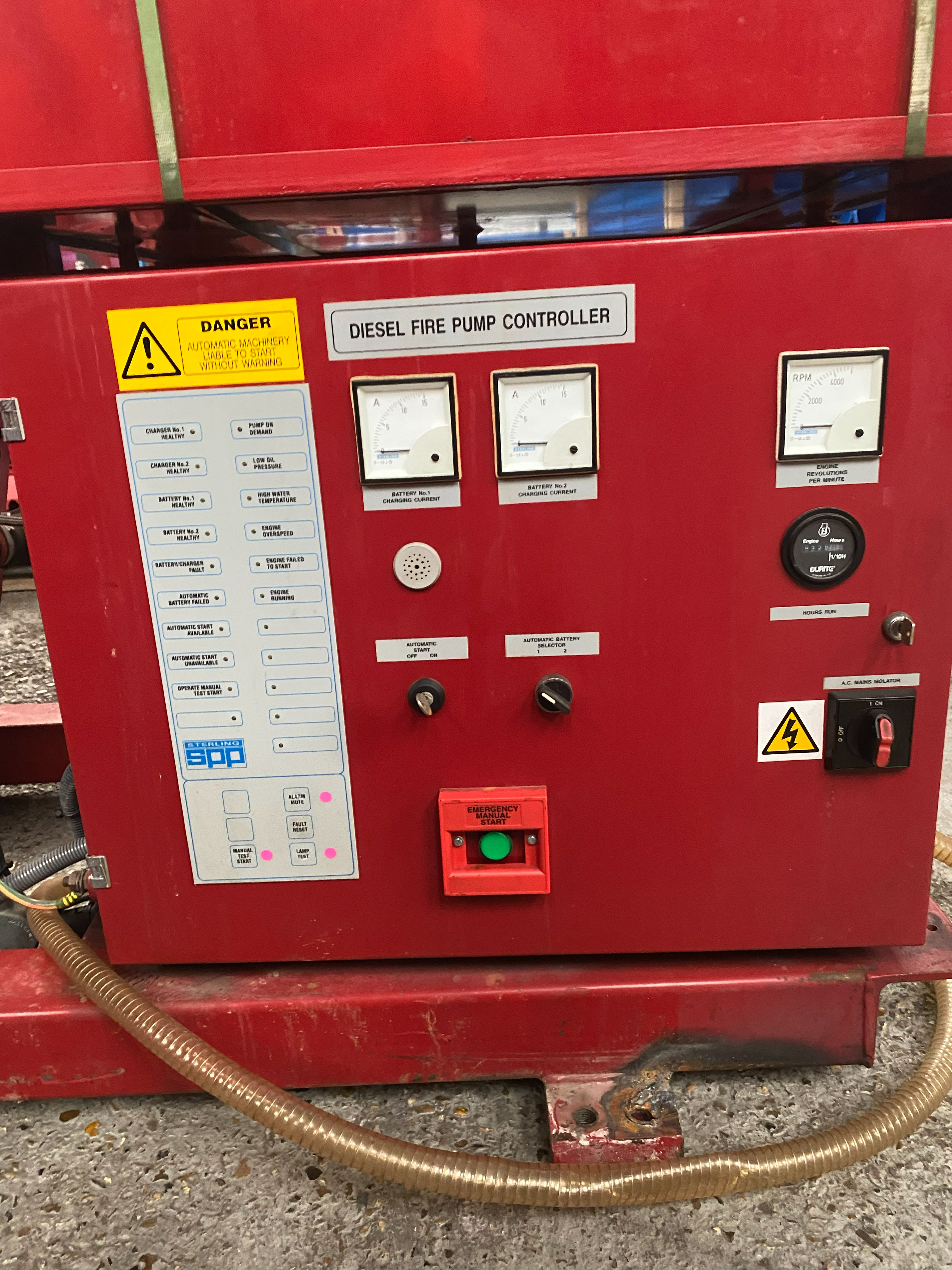 Used SPP KP15Y Fire Pump XSP9926 for sale