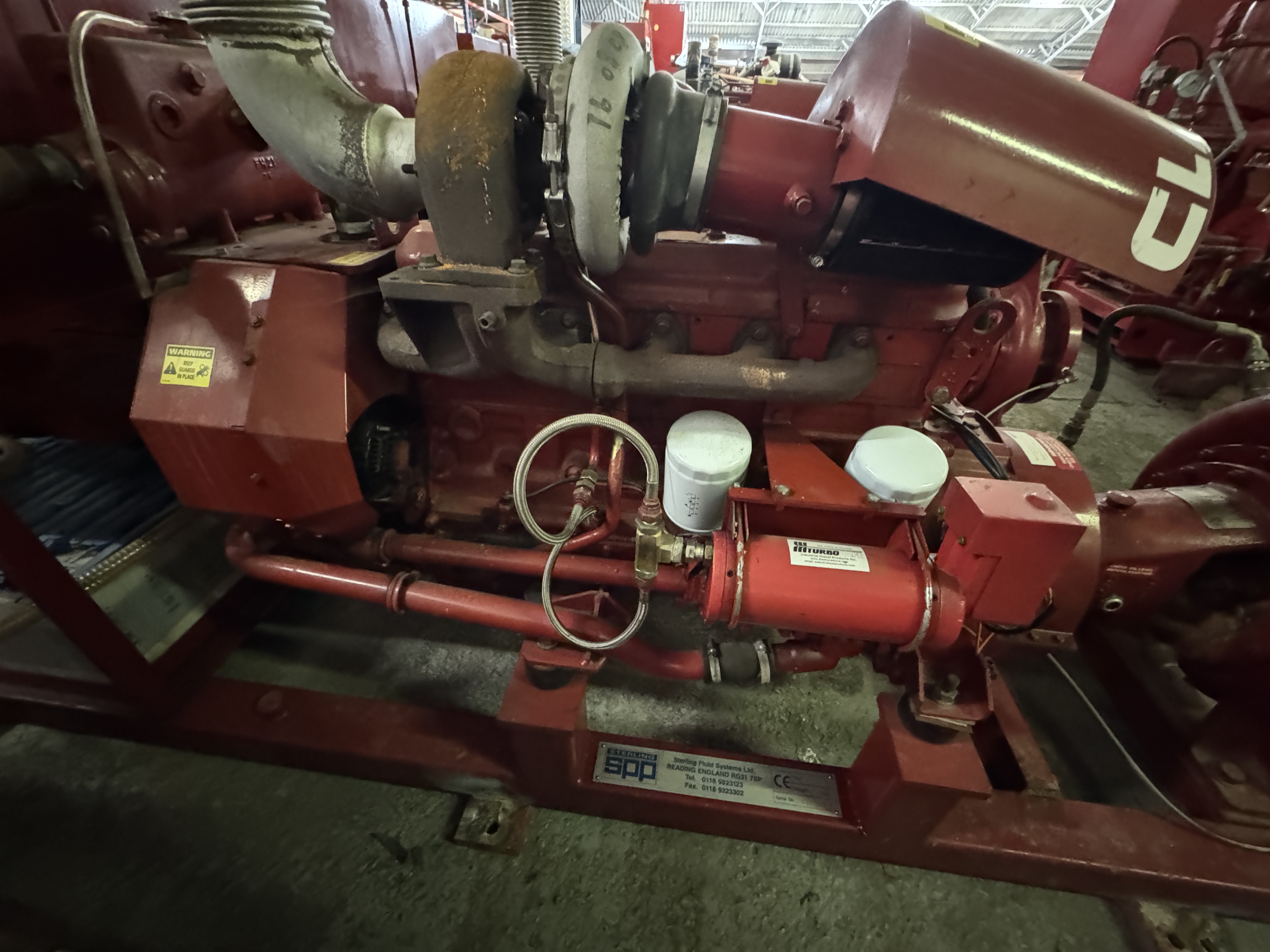 Used SPP KP15Y Fire Pump XSP9926