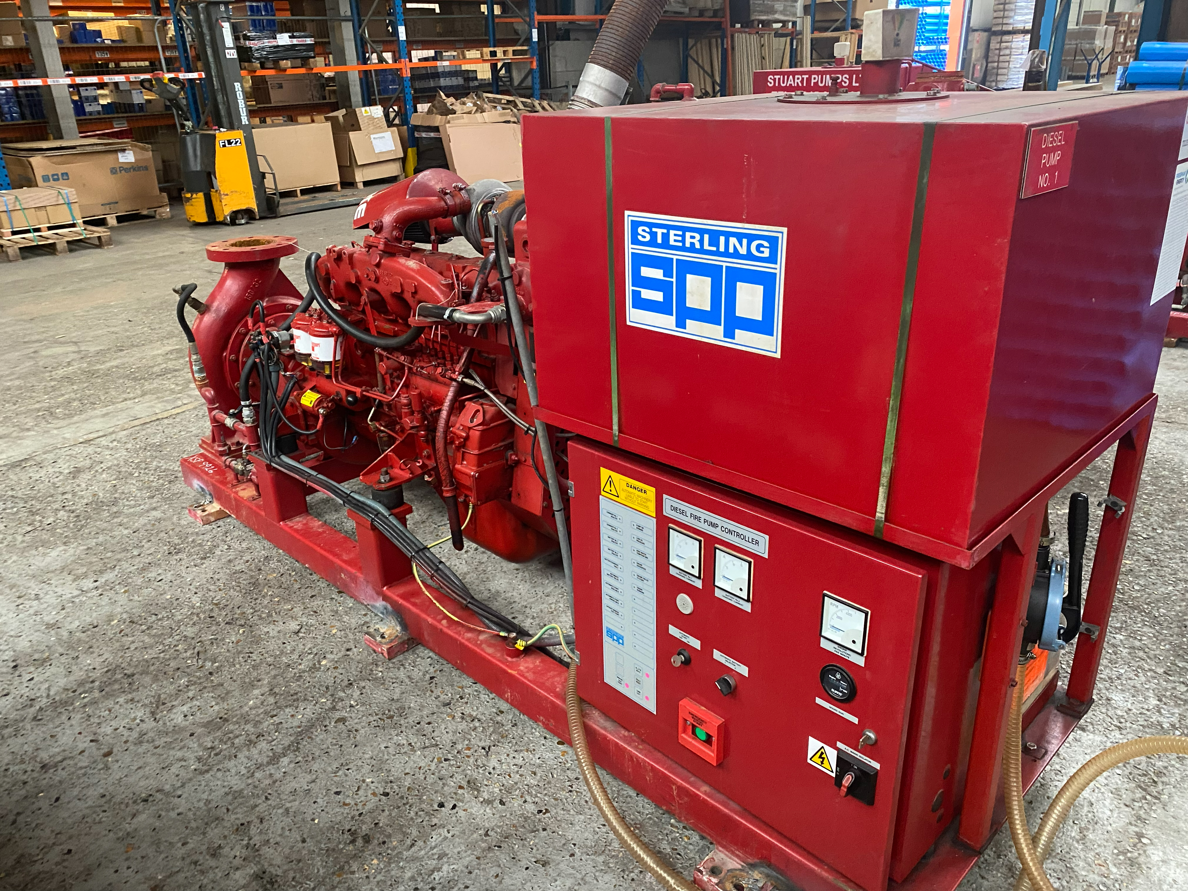 Used SPP KP15Y Fire Pump XSP9926 for sale