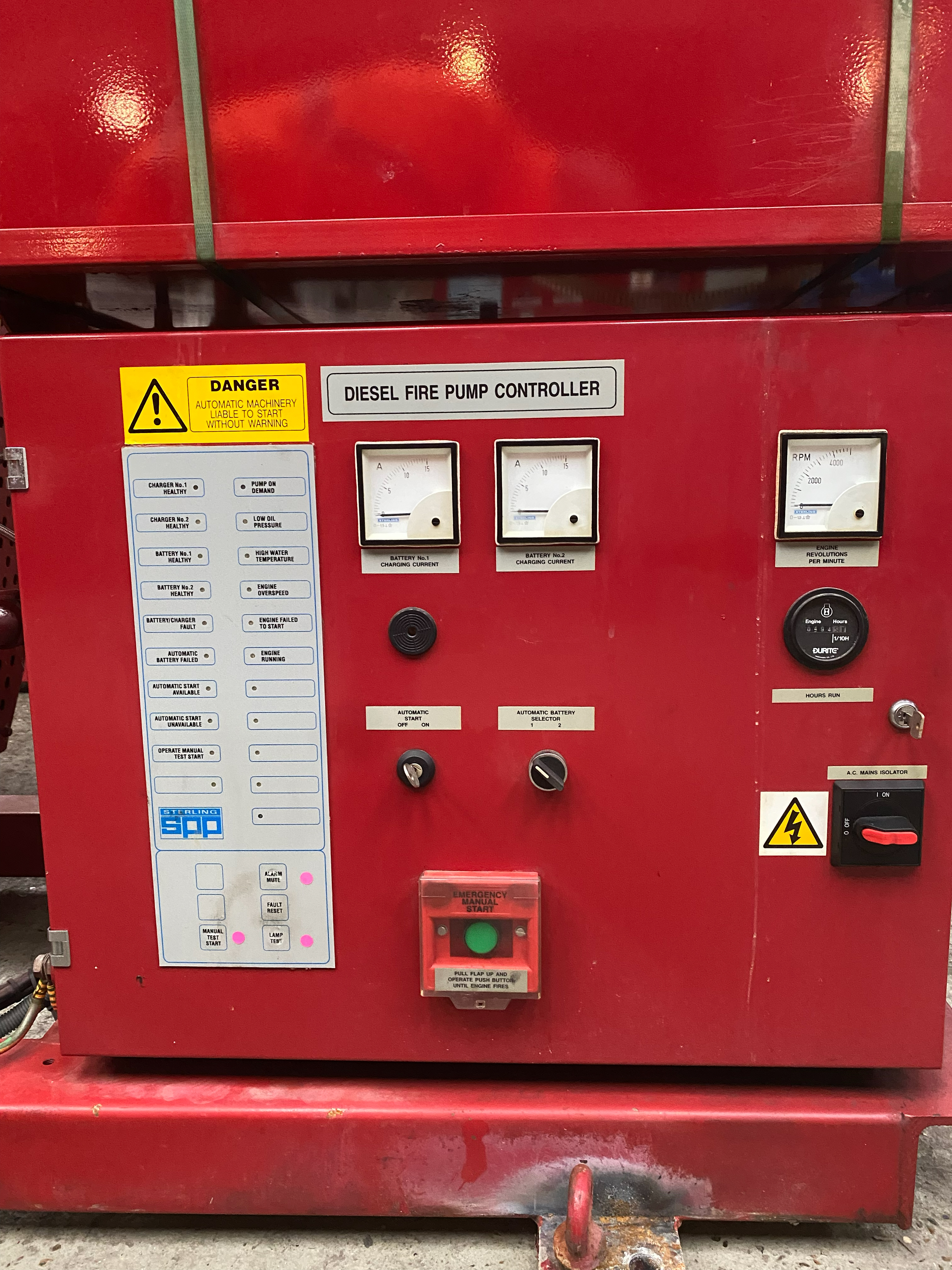 Used SPP KP15Y Fire Pump XSP9927 for sale