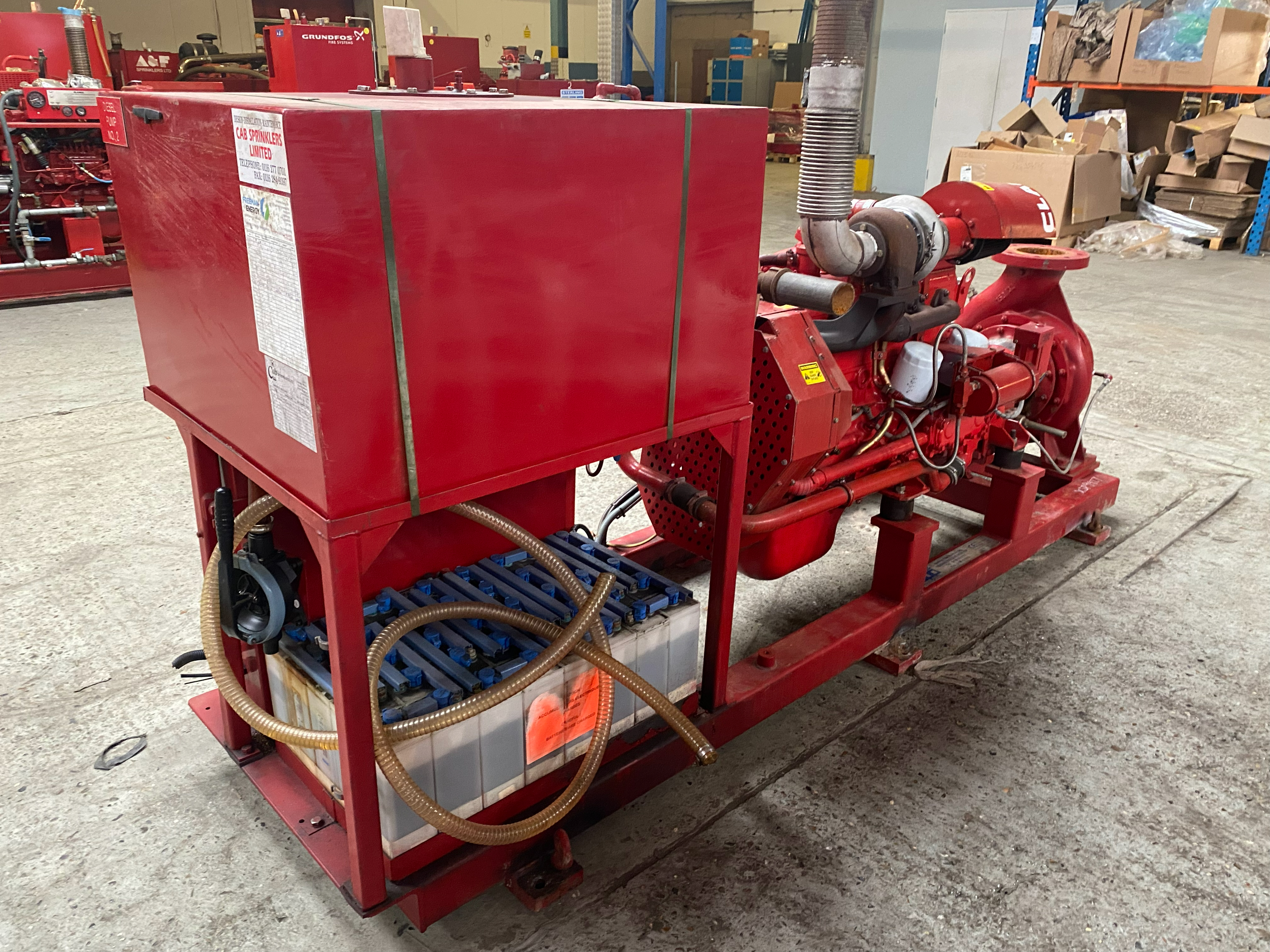 Used SPP KP15Y Fire Pump XSP9927 for sale