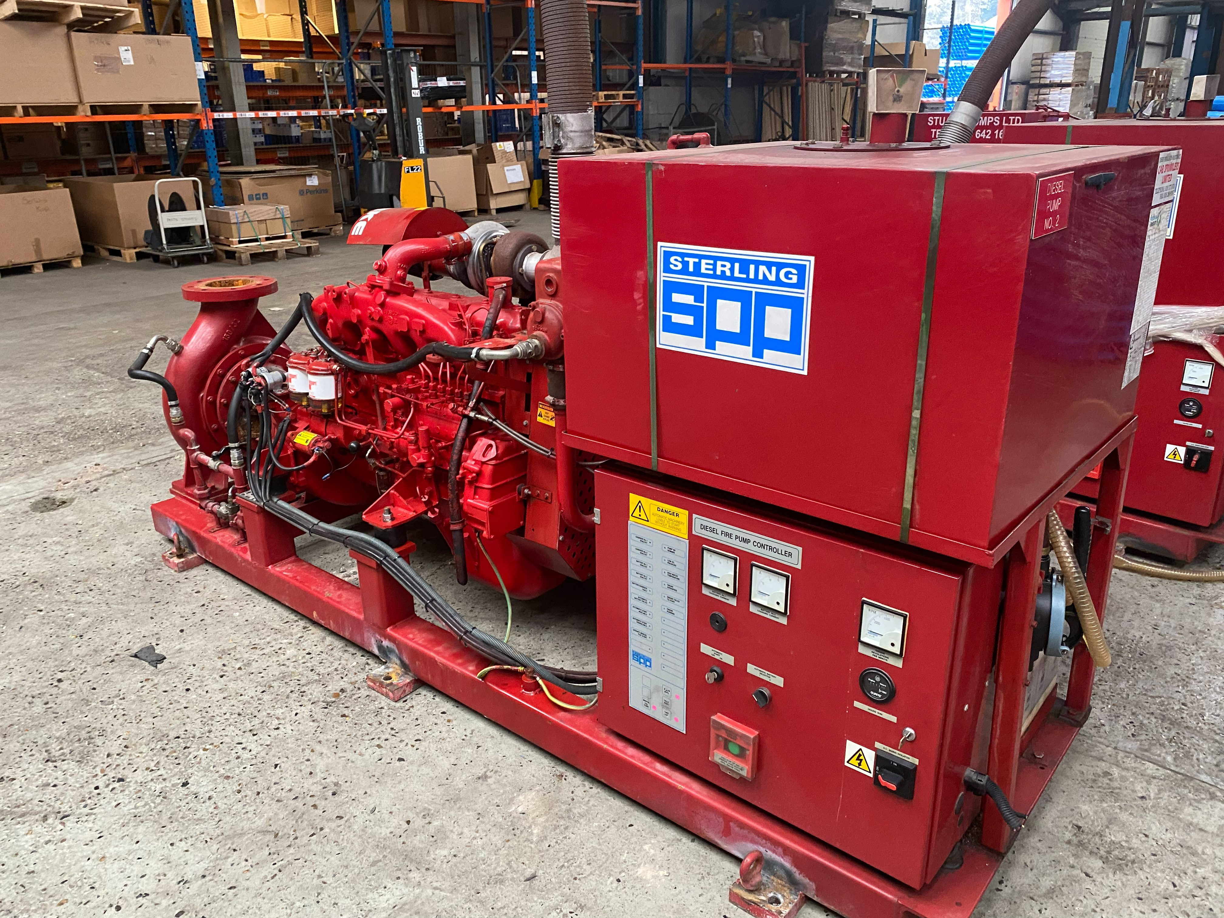 Used SPP KP15Y Fire Pump XSP9927 for sale
