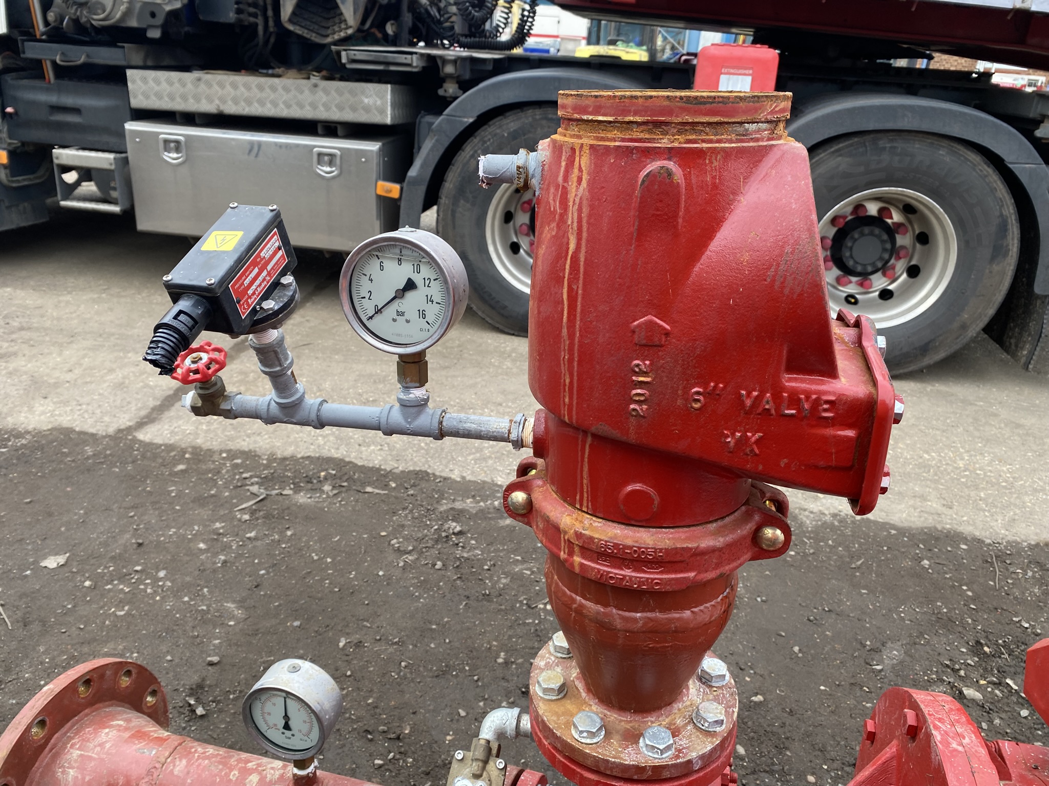Used Grundfos NB80 250/234A Fire Pump XSP9932 for sale