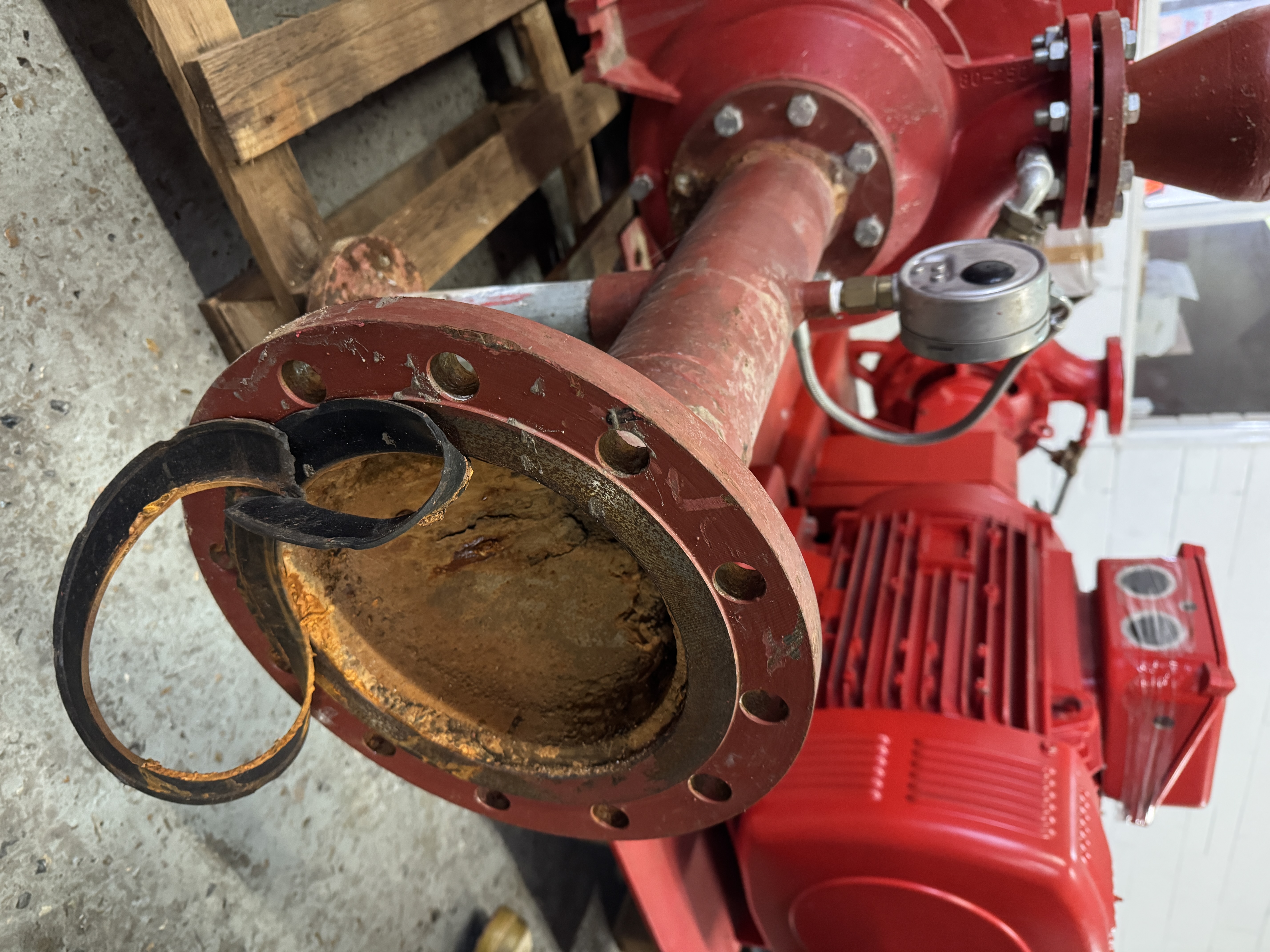 Used Grundfos NB80 250/234A Fire Pump XSP9932