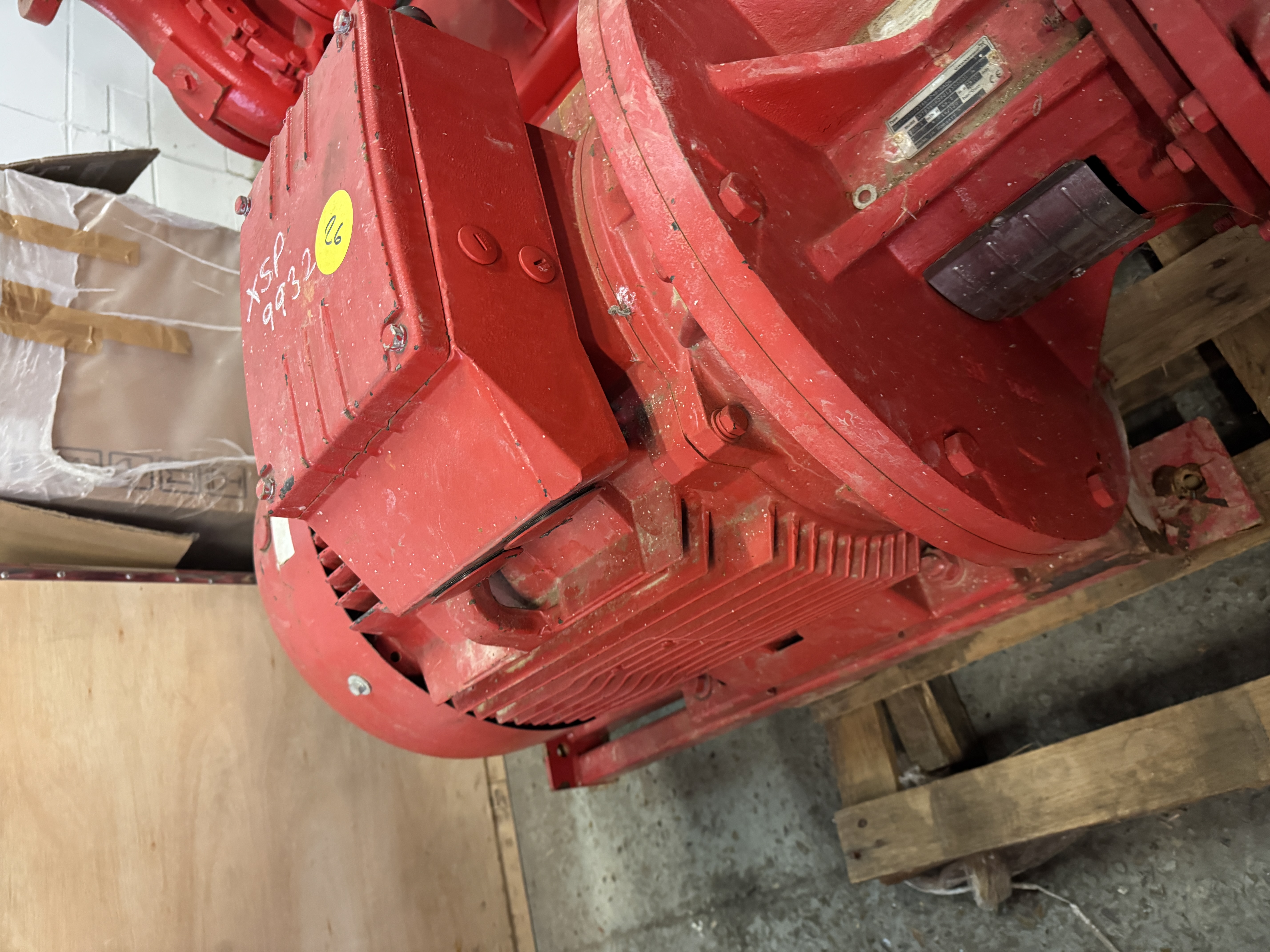 Used Grundfos NB80 250/234A Fire Pump XSP9932