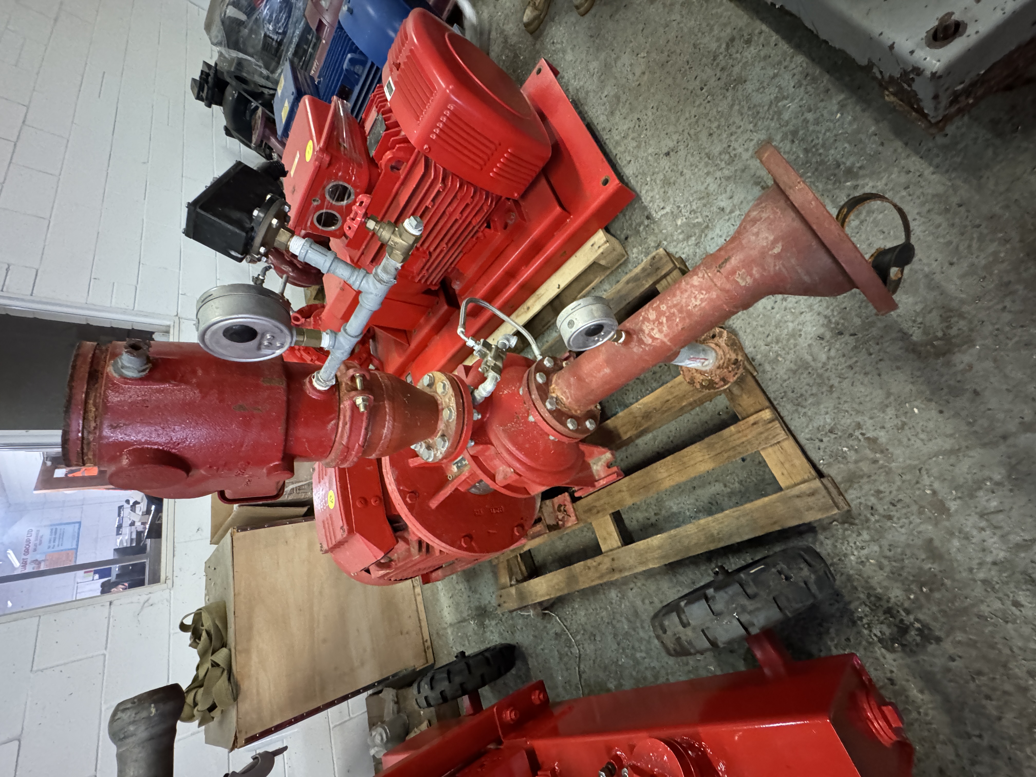 Used Grundfos NB80 250/234A Fire Pump XSP9932