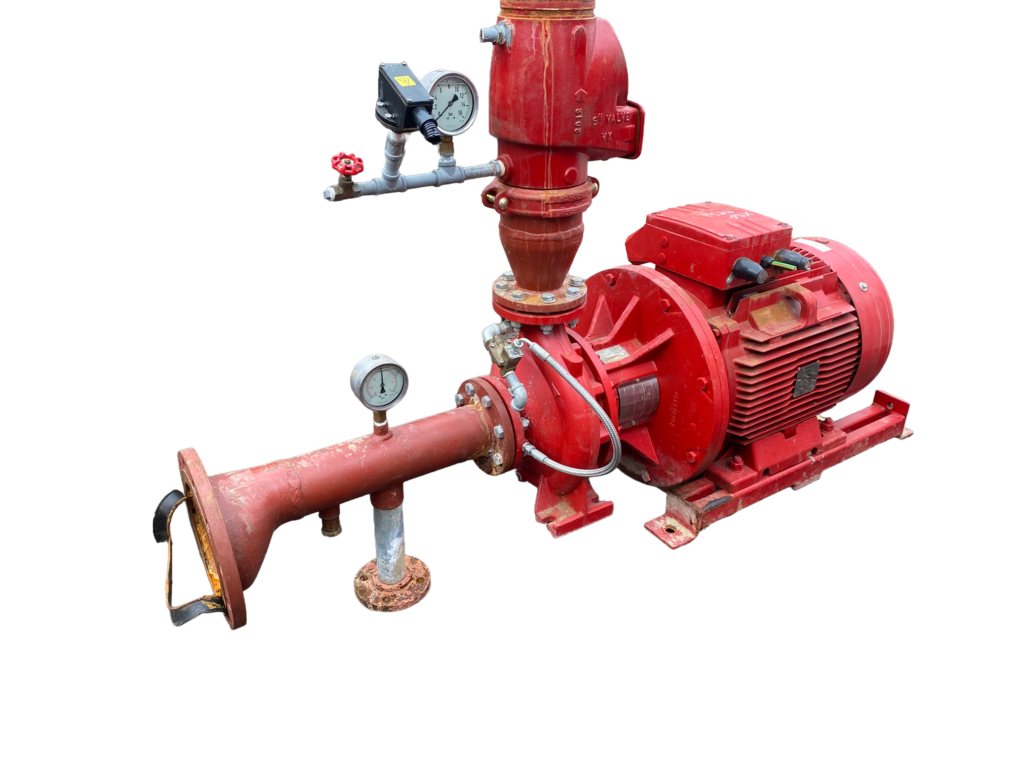 Used Grundfos NB80 250/234A Fire Pump XSP9932 - Stuart Group Ltd