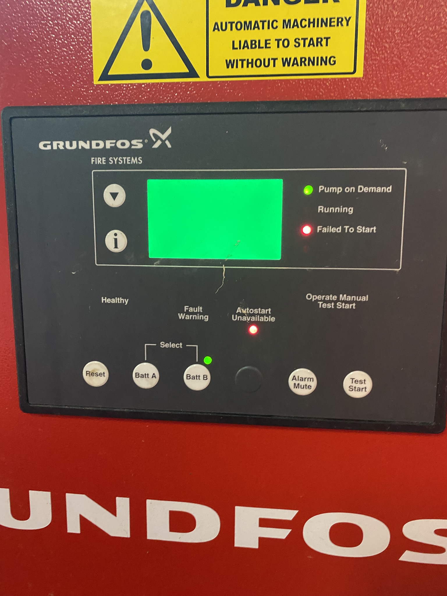 Used Grundfos NK80 250/234 Fire Pump XSP9933 for sale