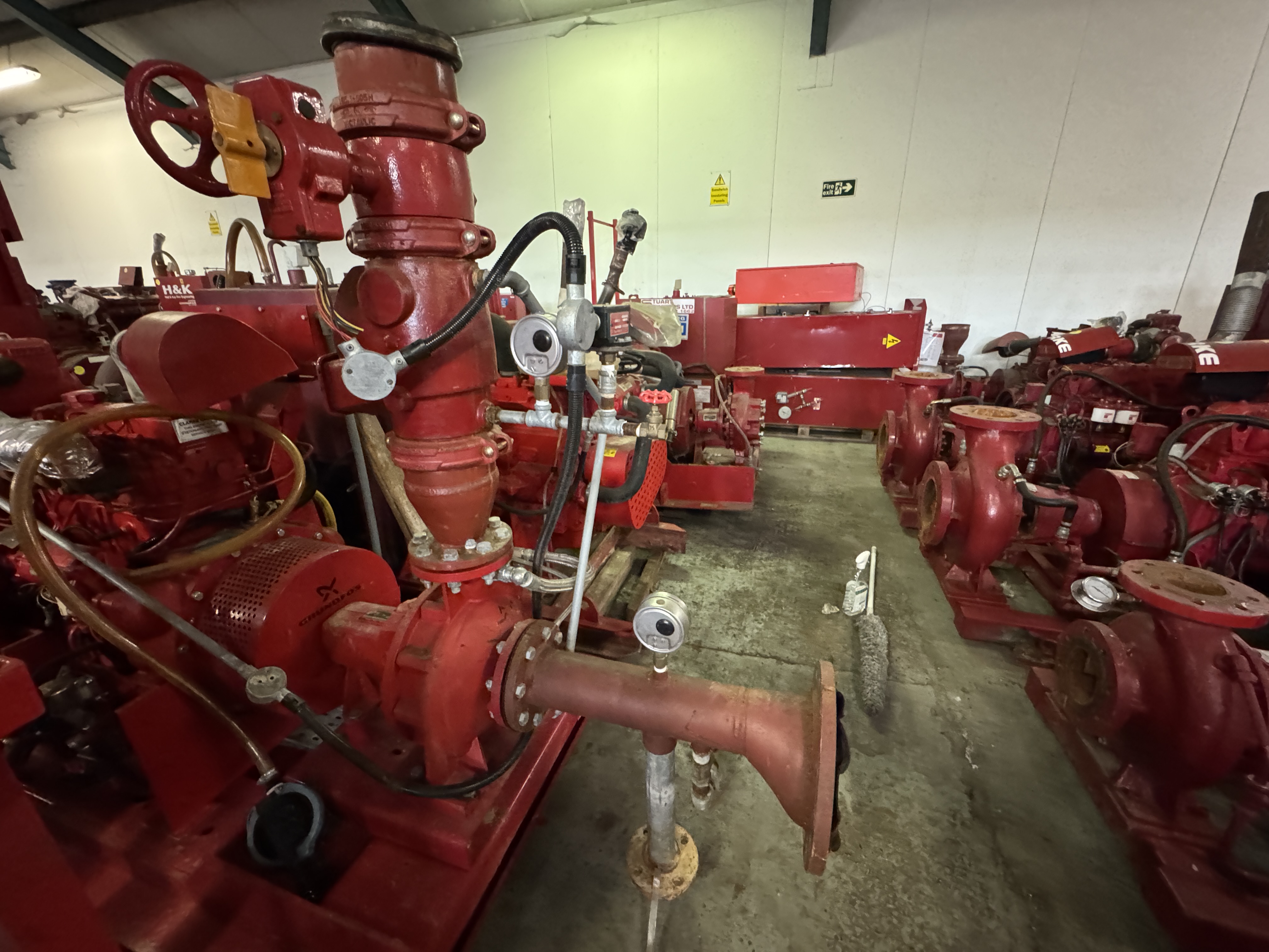 Used Grundfos NK80 250/234 Fire Pump XSP9933