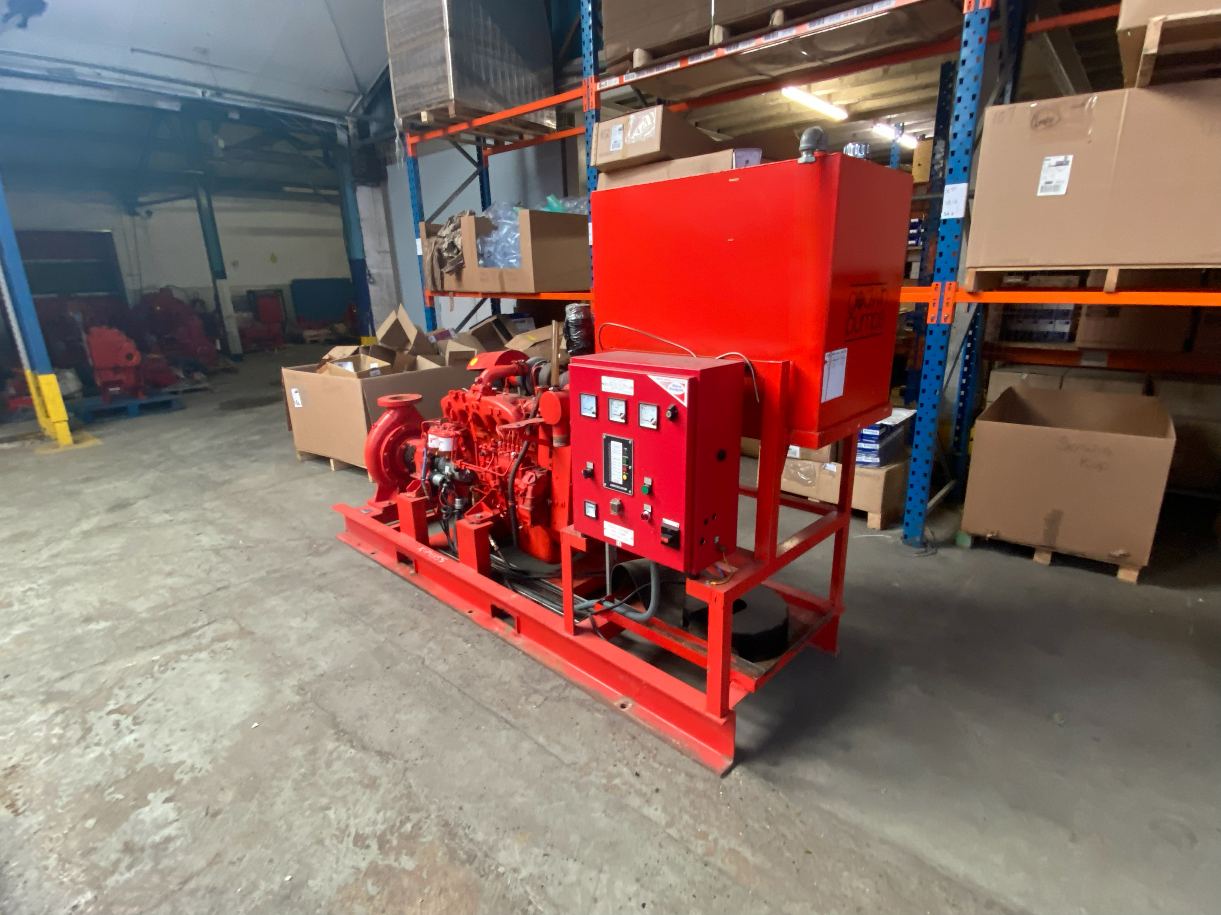 Used Godwin 150-125-320 Fire Pump for sale