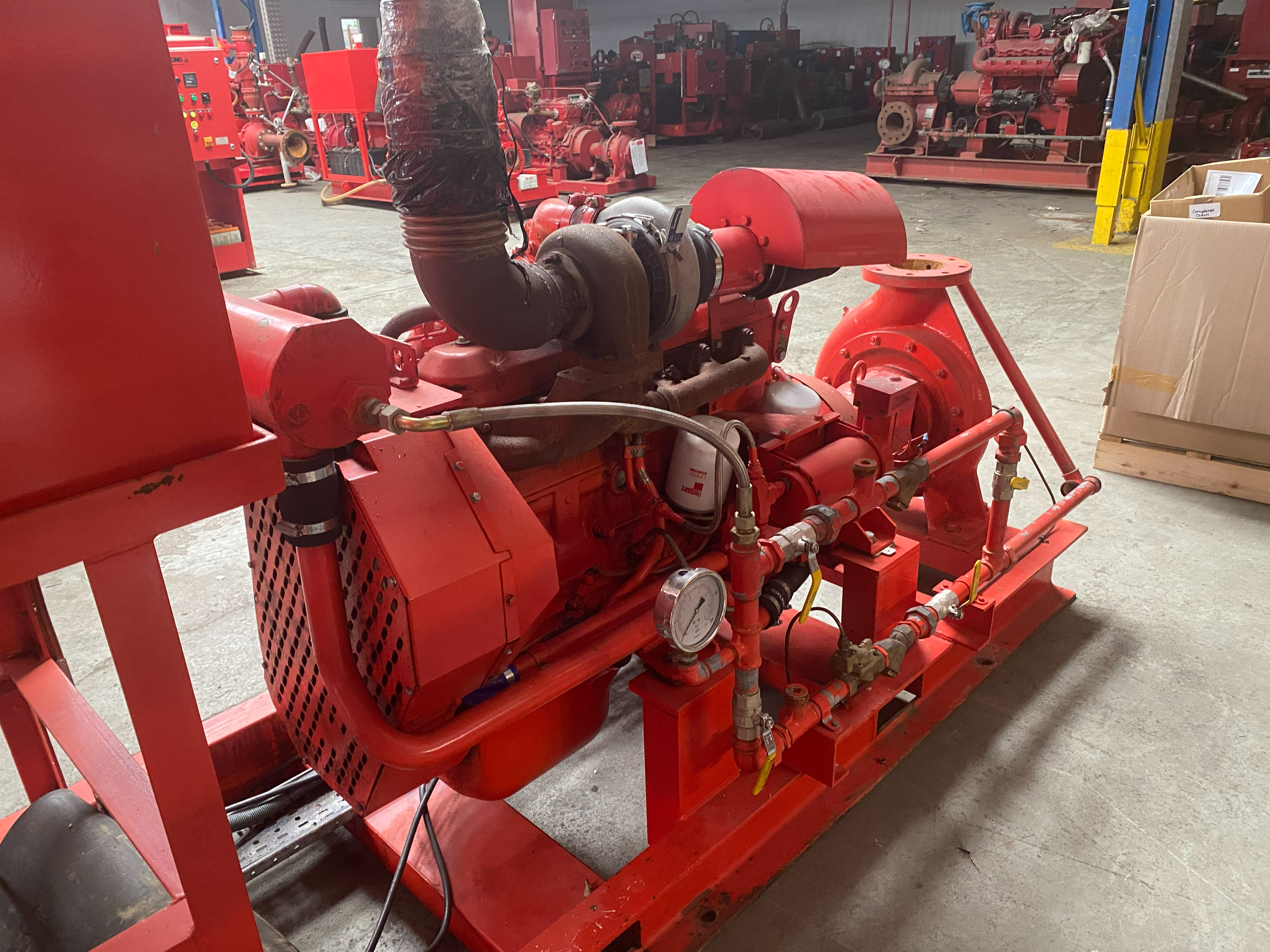 Used Godwin 150-125-320 Fire Pump for sale