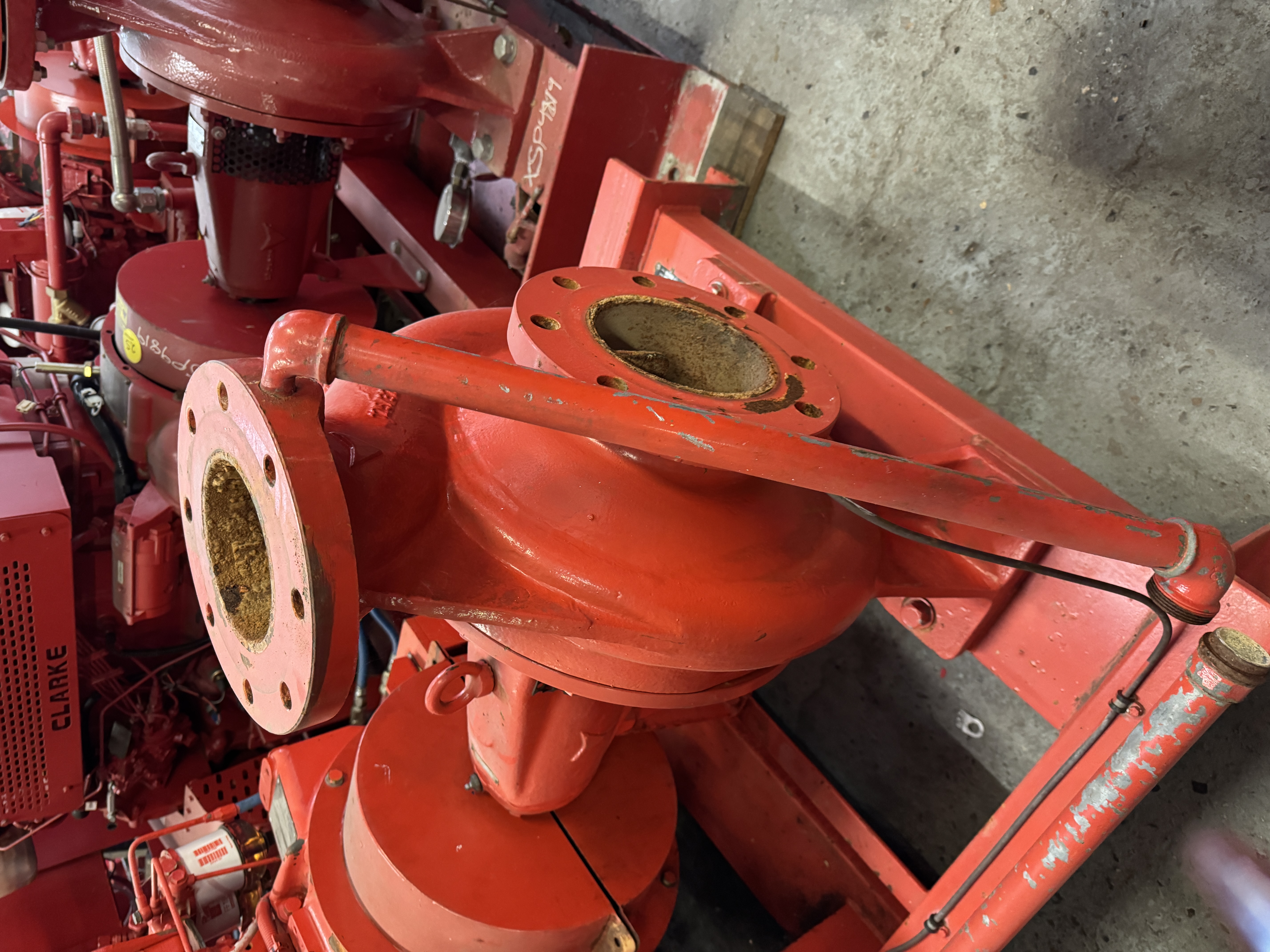 Used Godwin 150-125-320 Fire Pump