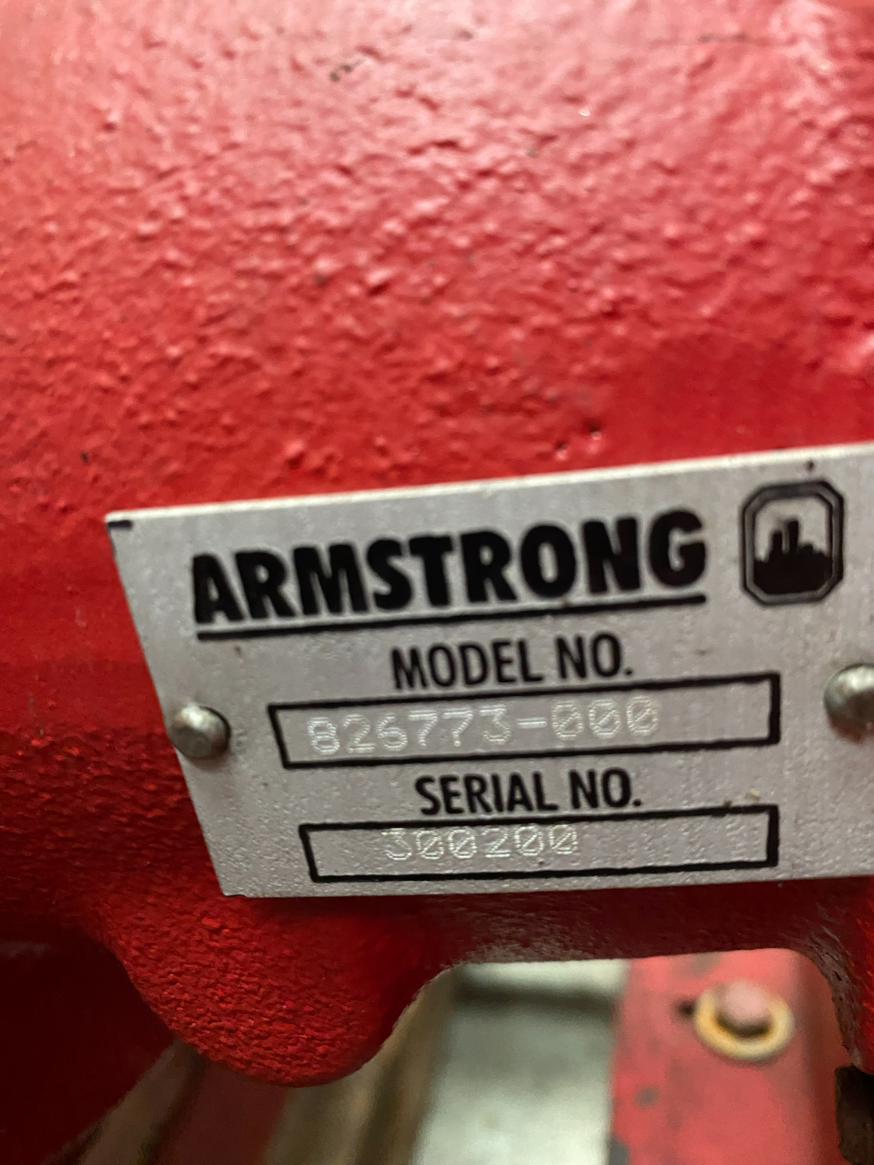 Used Armstrong 6X4X10DLC Fire Pump XSP9594 for sale