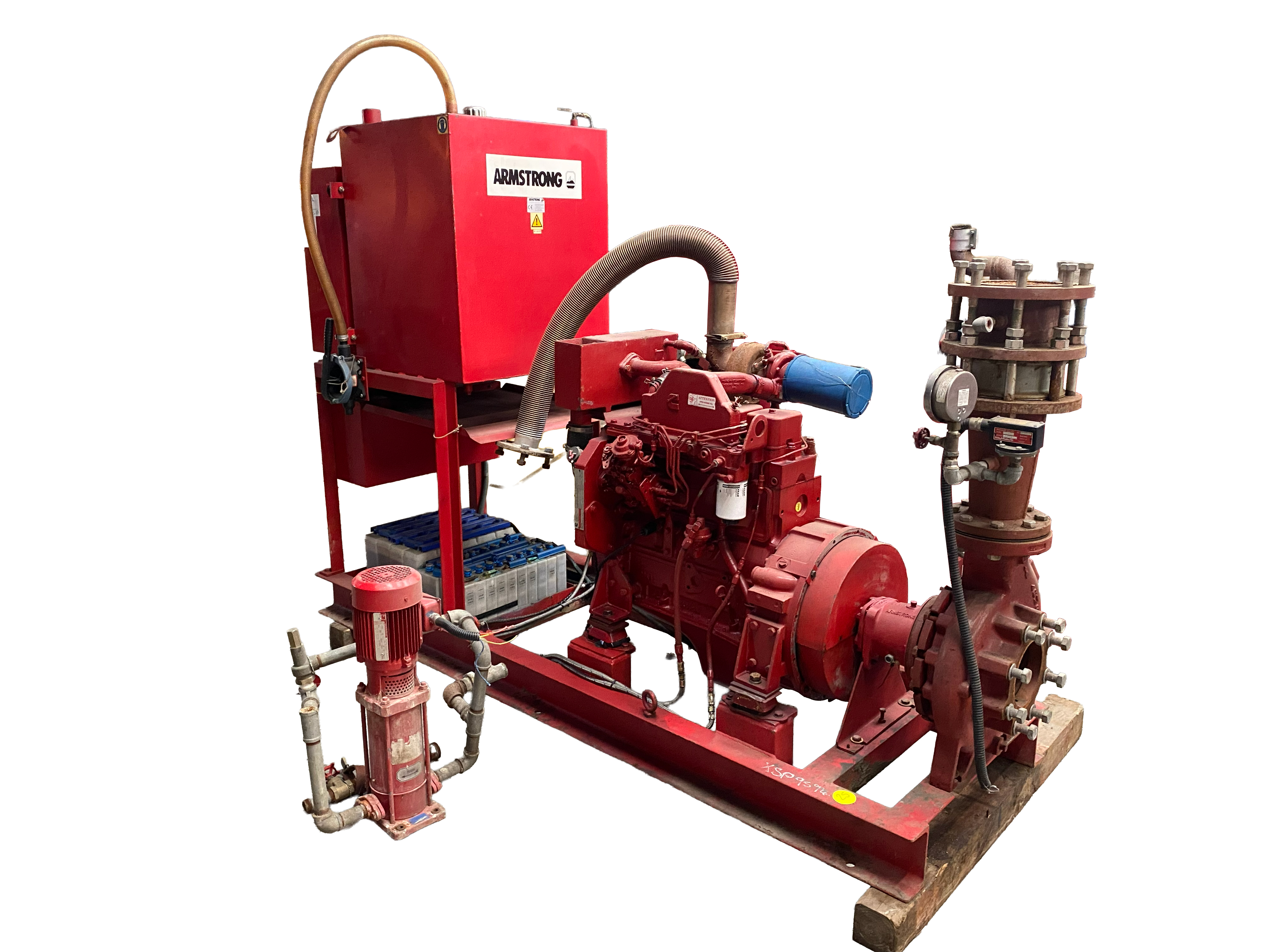 Used Armstrong 6X4X10DLC Fire Pump XSP9594 - Stuart Group Ltd