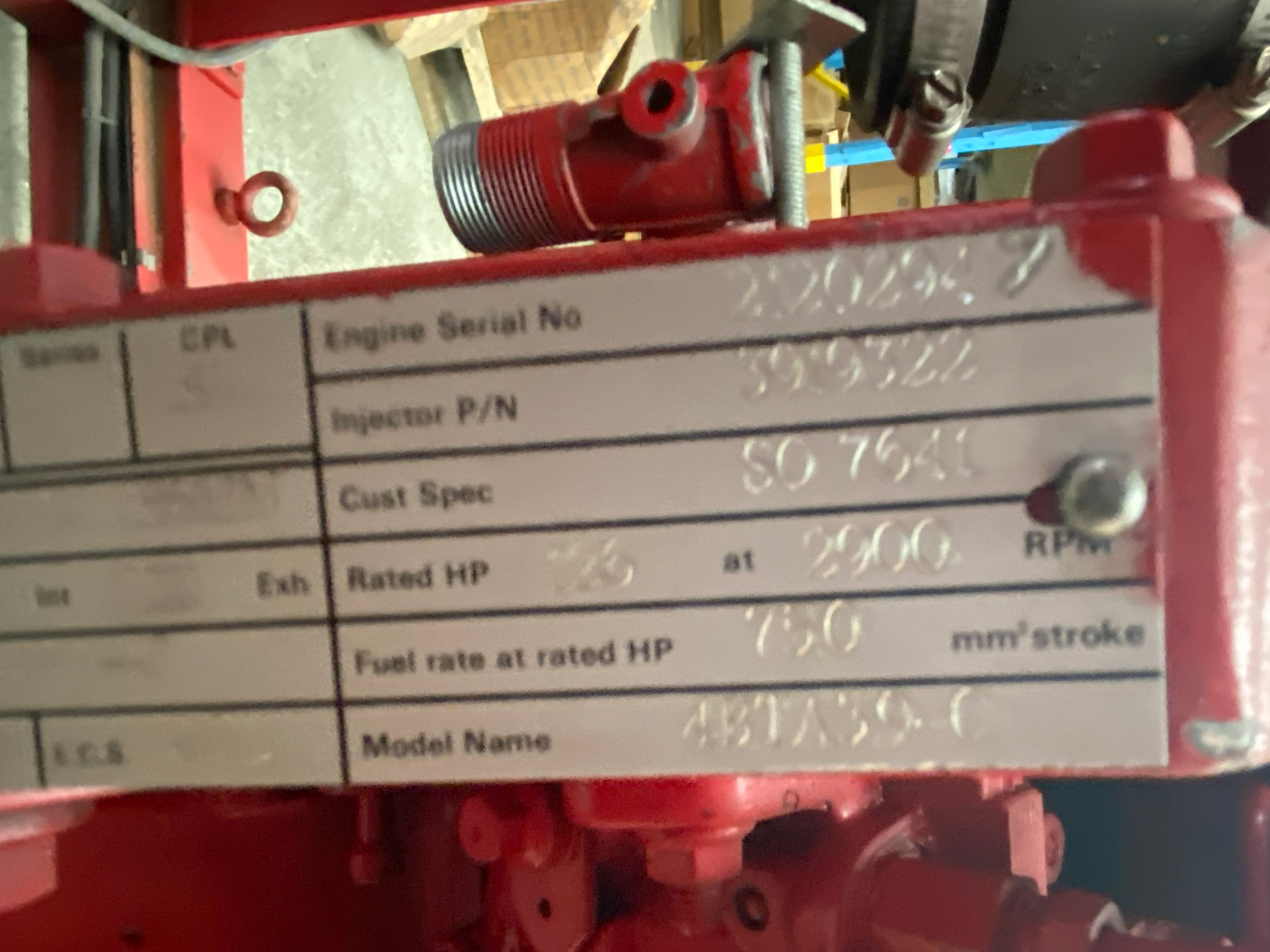 Used Armstrong 6X4X10DLC Fire Pump XSP9595 for sale
