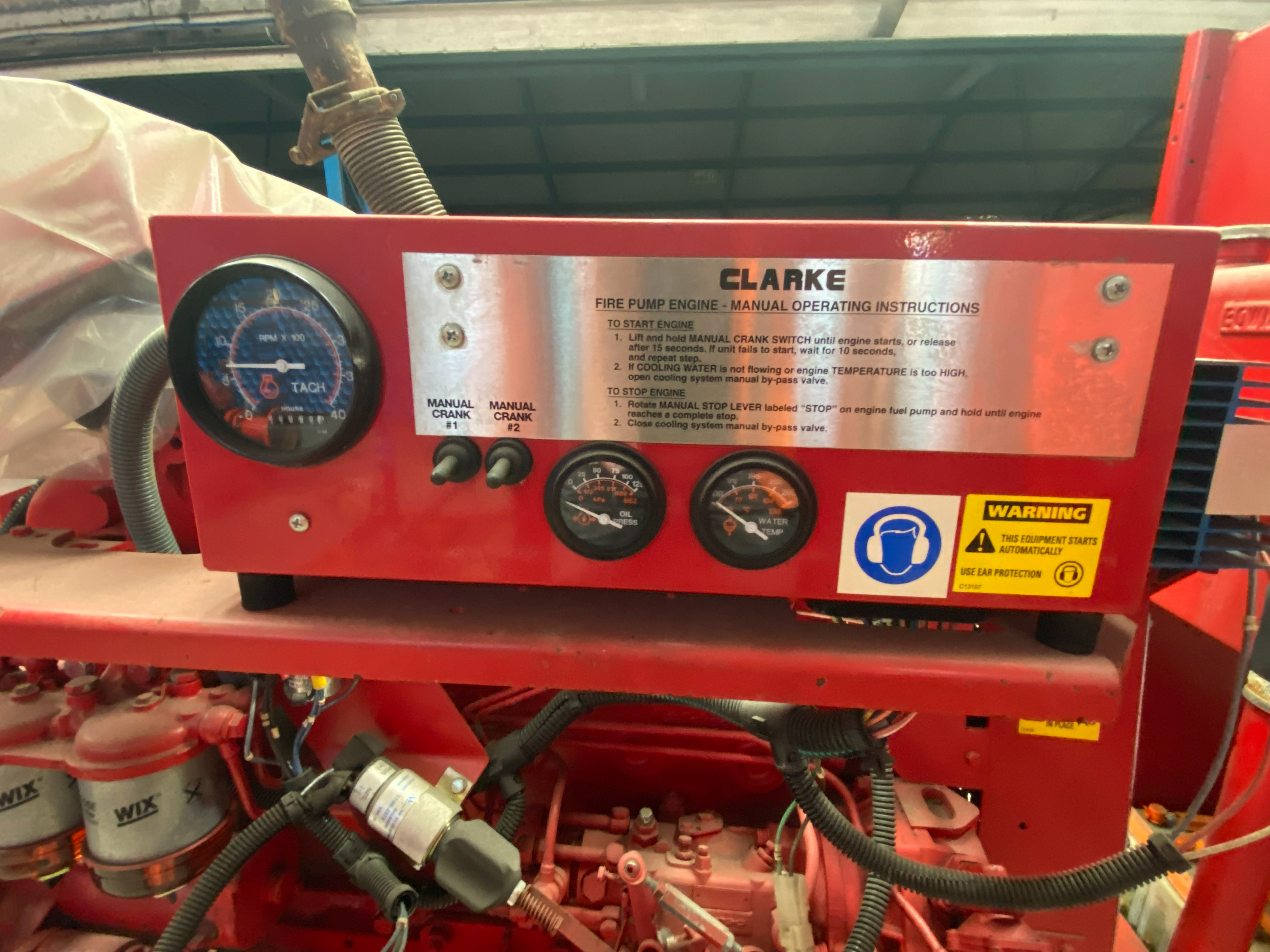 Used Armstrong 6X4X10 Fire Pump XSP9591 for sale