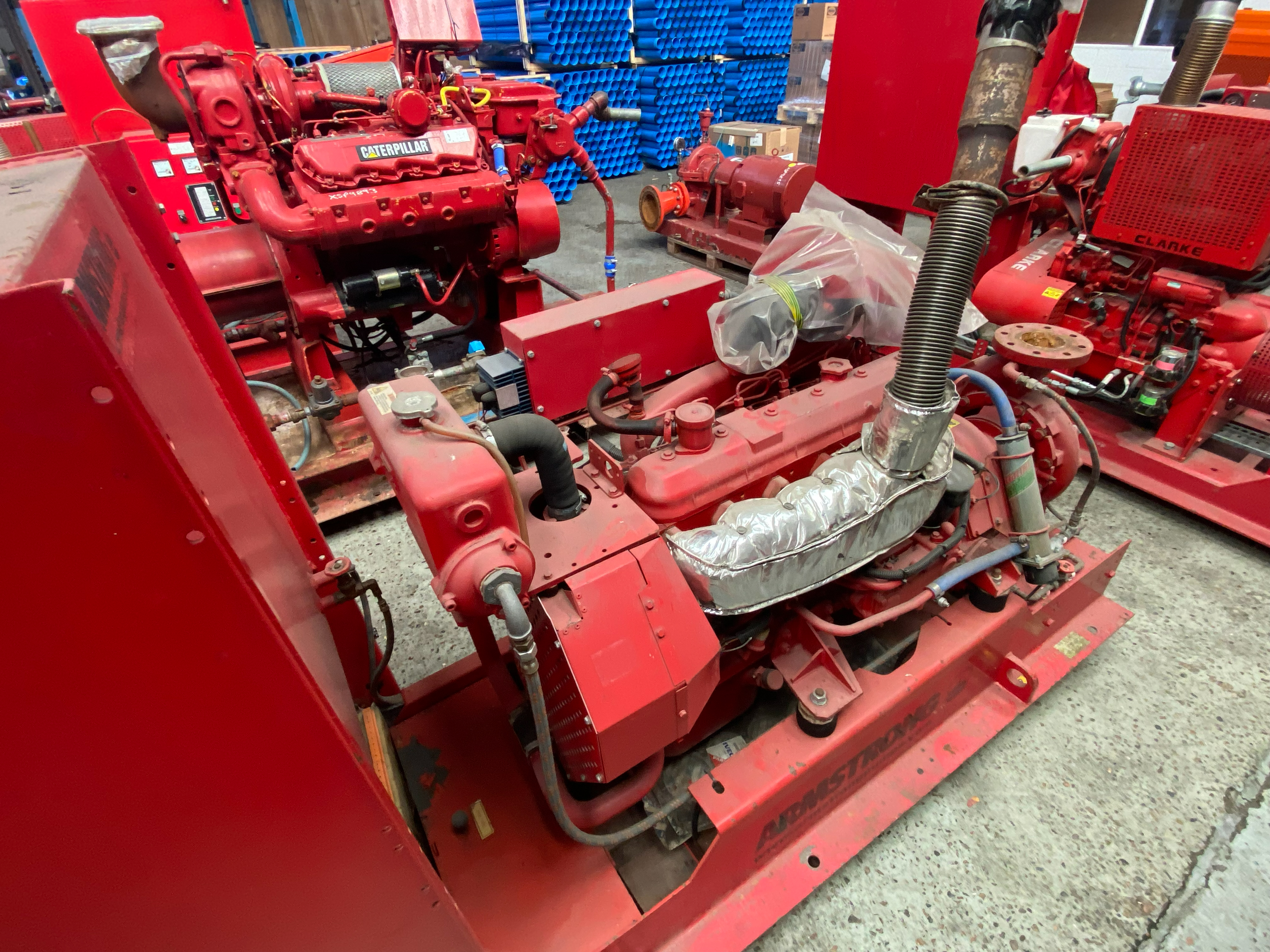 Used Armstrong 6X4X10 Fire Pump XSP9591 for sale