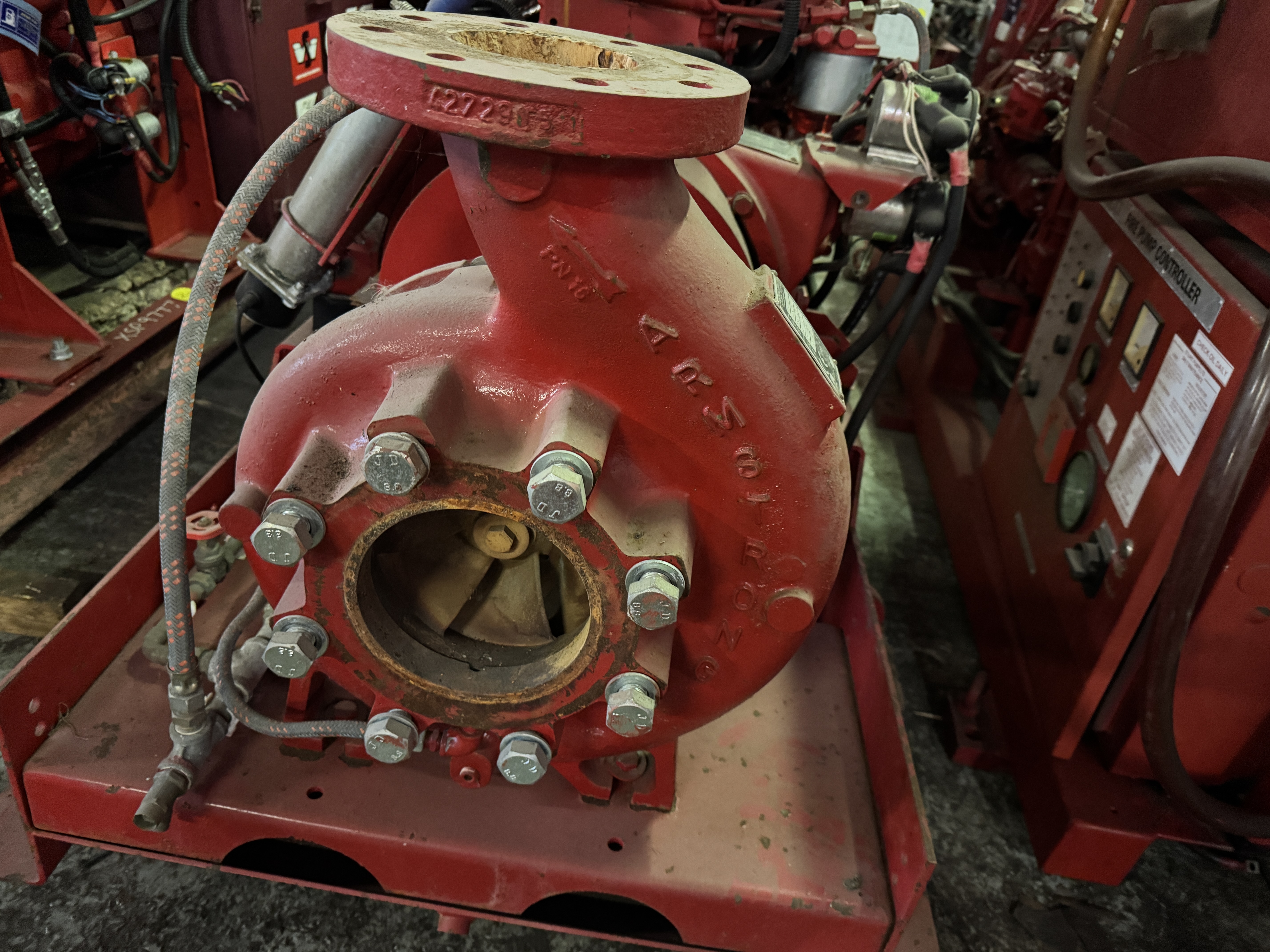 Used Armstrong 6X4X10 Fire Pump XSP9591
