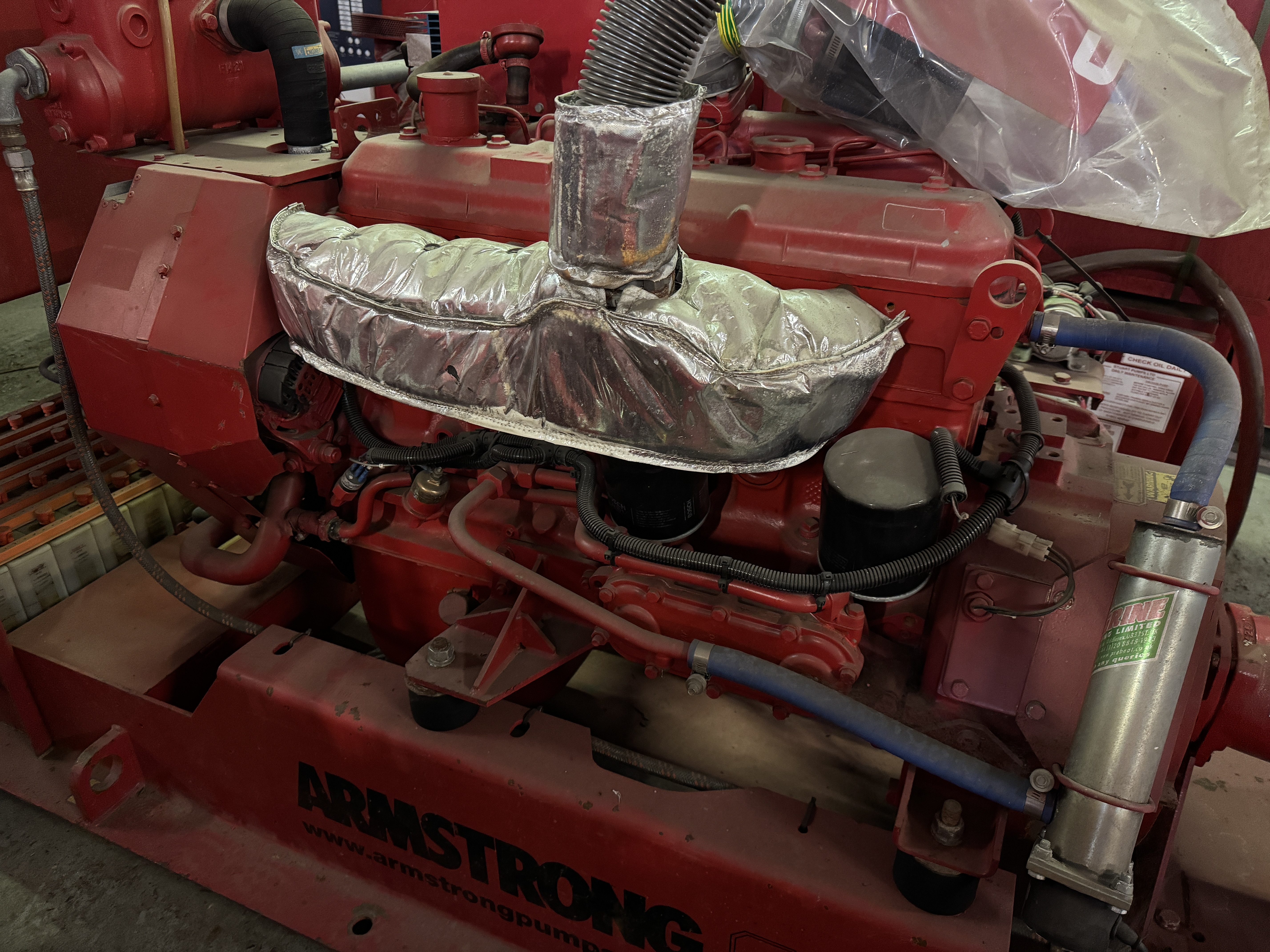 Used Armstrong 6X4X10 Fire Pump XSP9591