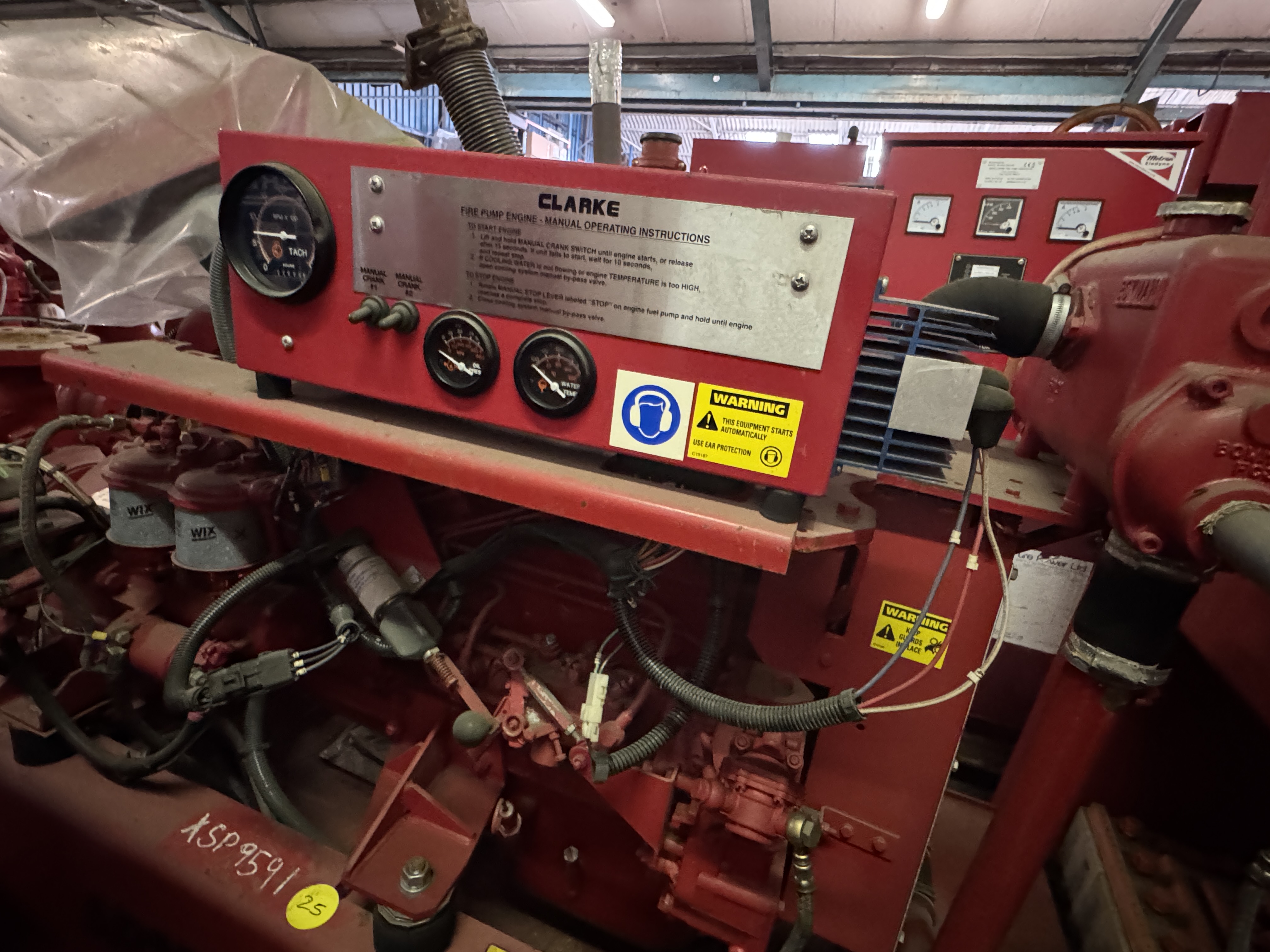 Used Armstrong 6X4X10 Fire Pump XSP9591