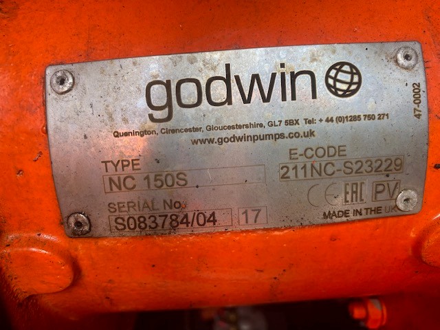 Used Godwin NC150S Pump XSP6721