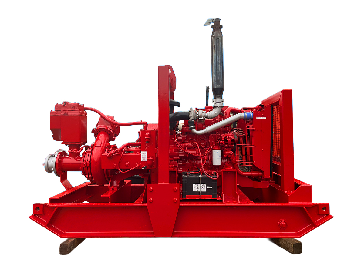 Used Sykes MH150/100 6inch Water Pump XSP9590 - Stuart Group Ltd