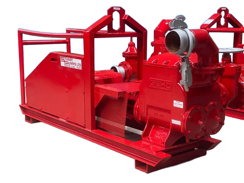 Used Geho ZD 900 6inch Dewatering Pump - Stuart Group Ltd