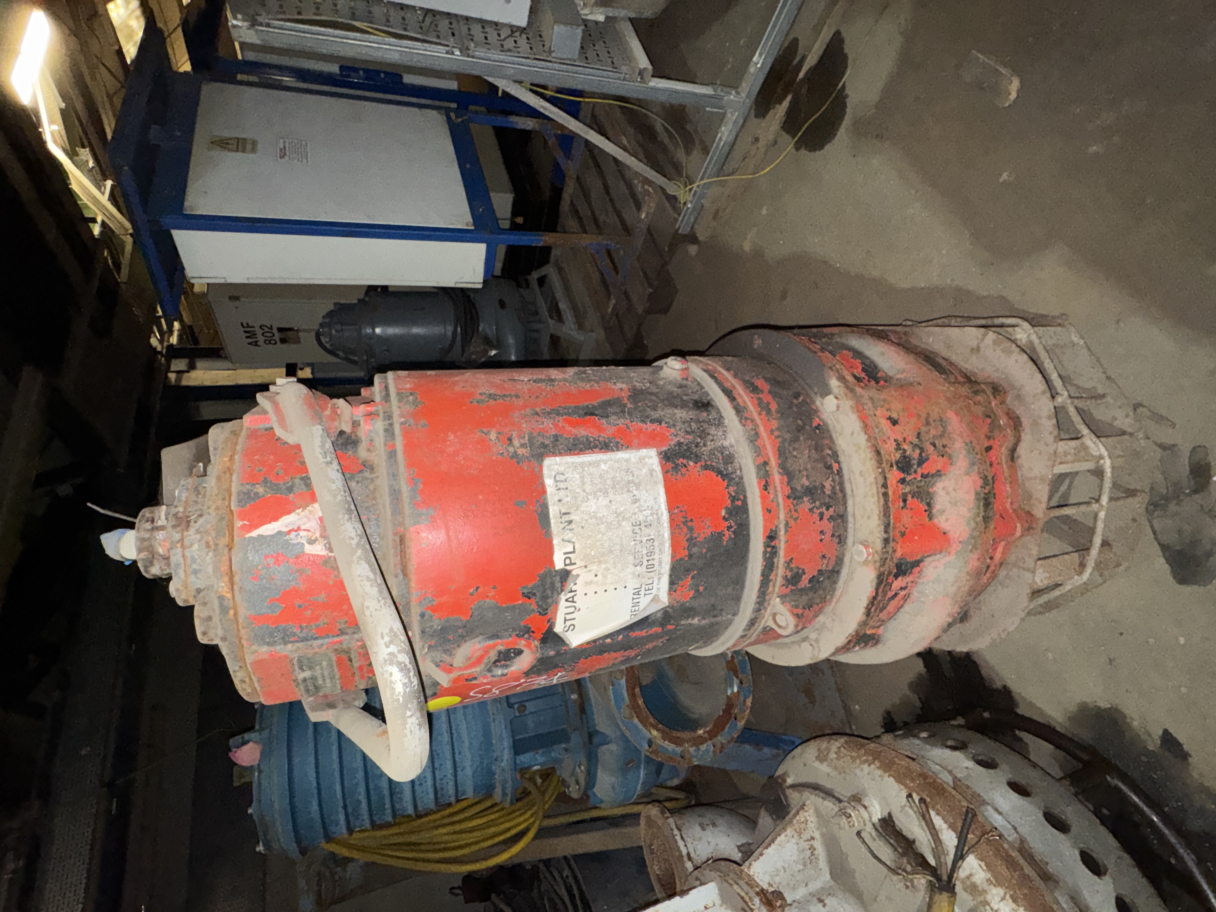 Used Flygt 3300.180 452IMP Submersible Pump