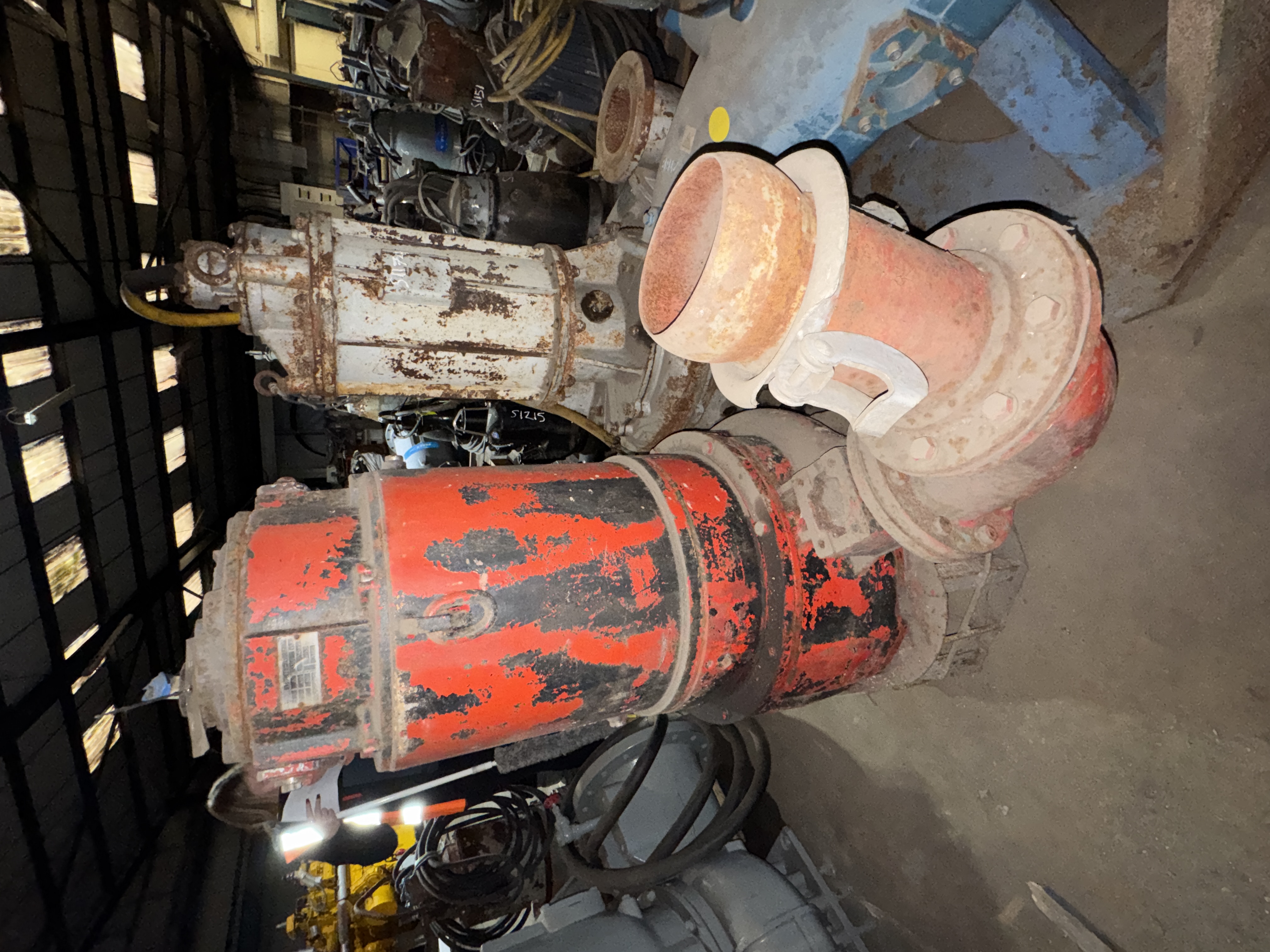 Used Flygt 3300.180 452IMP Submersible Pump