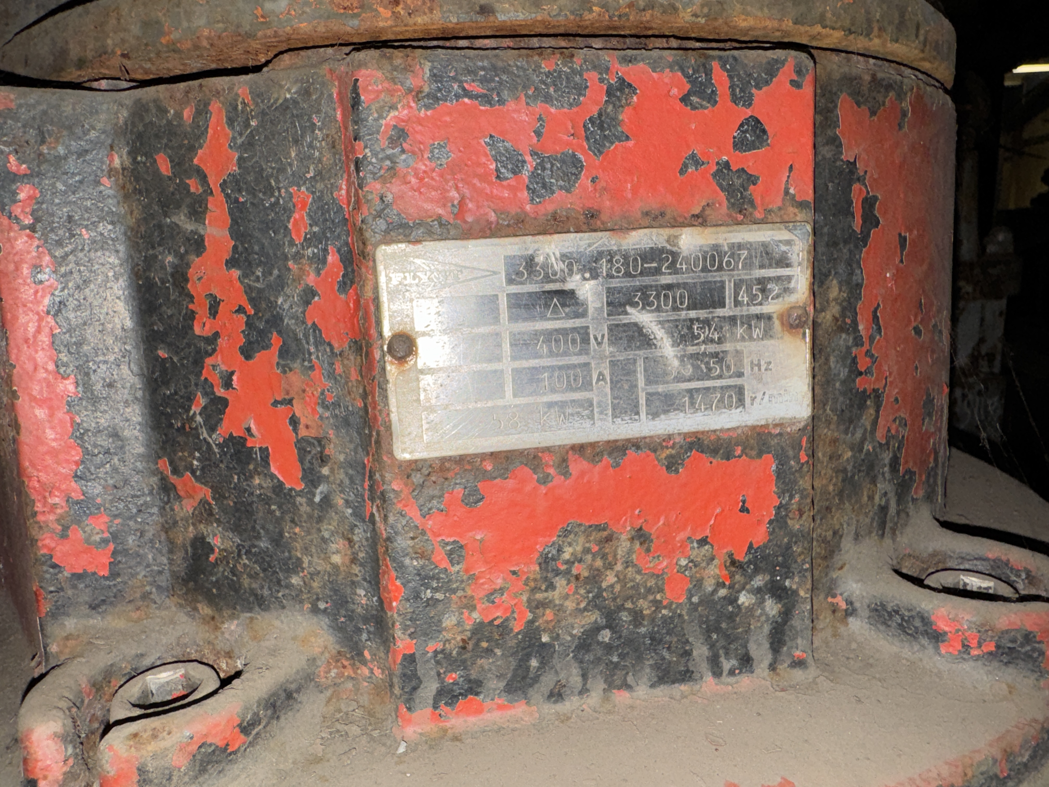 Used Flygt 3300.180 452IMP Submersible Pump