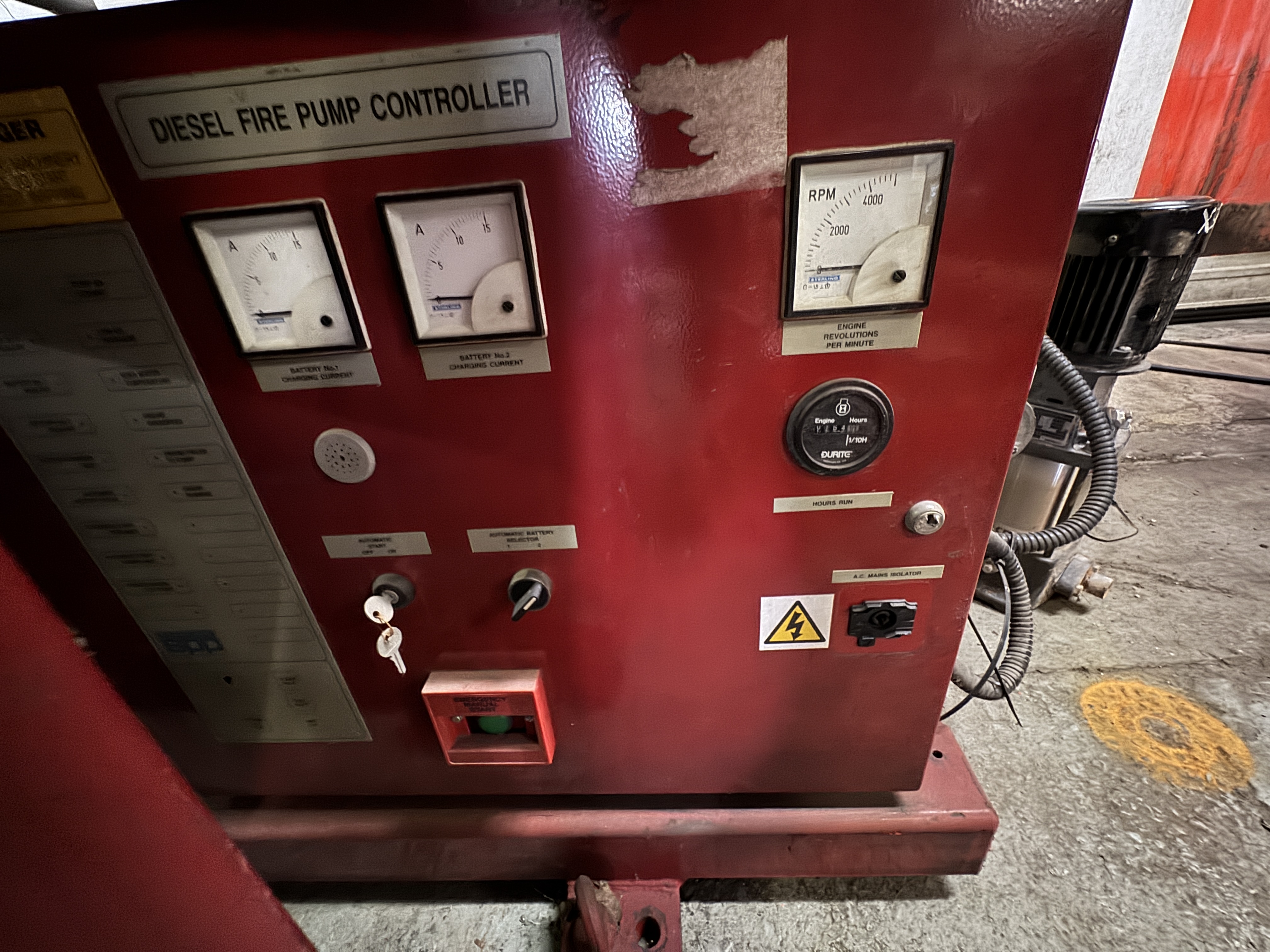 Used SPP KP10X LPCB Approved Fire Pump