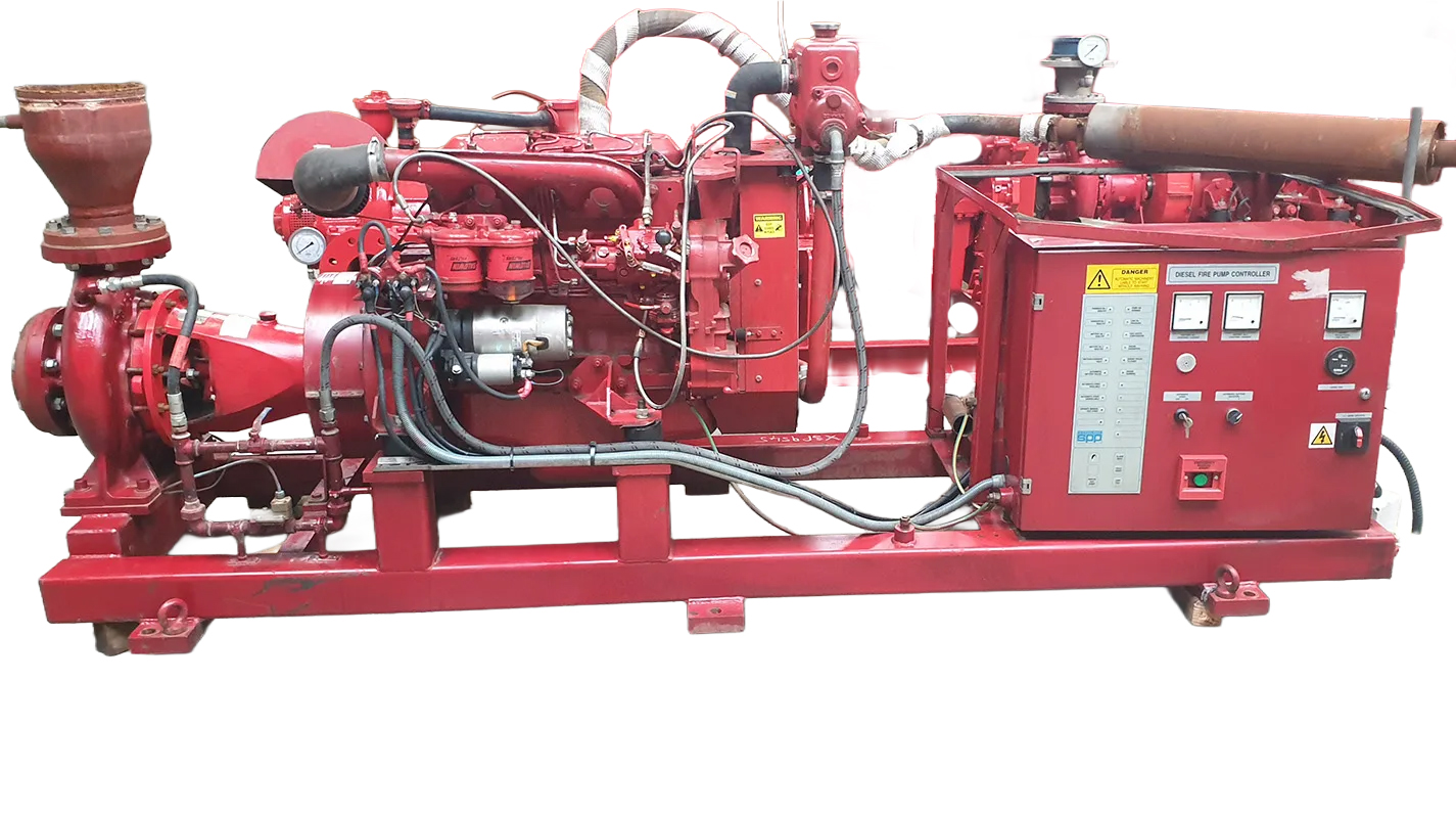 Used SPP KP10X LPCB Approved Fire Pump - Stuart Group Ltd