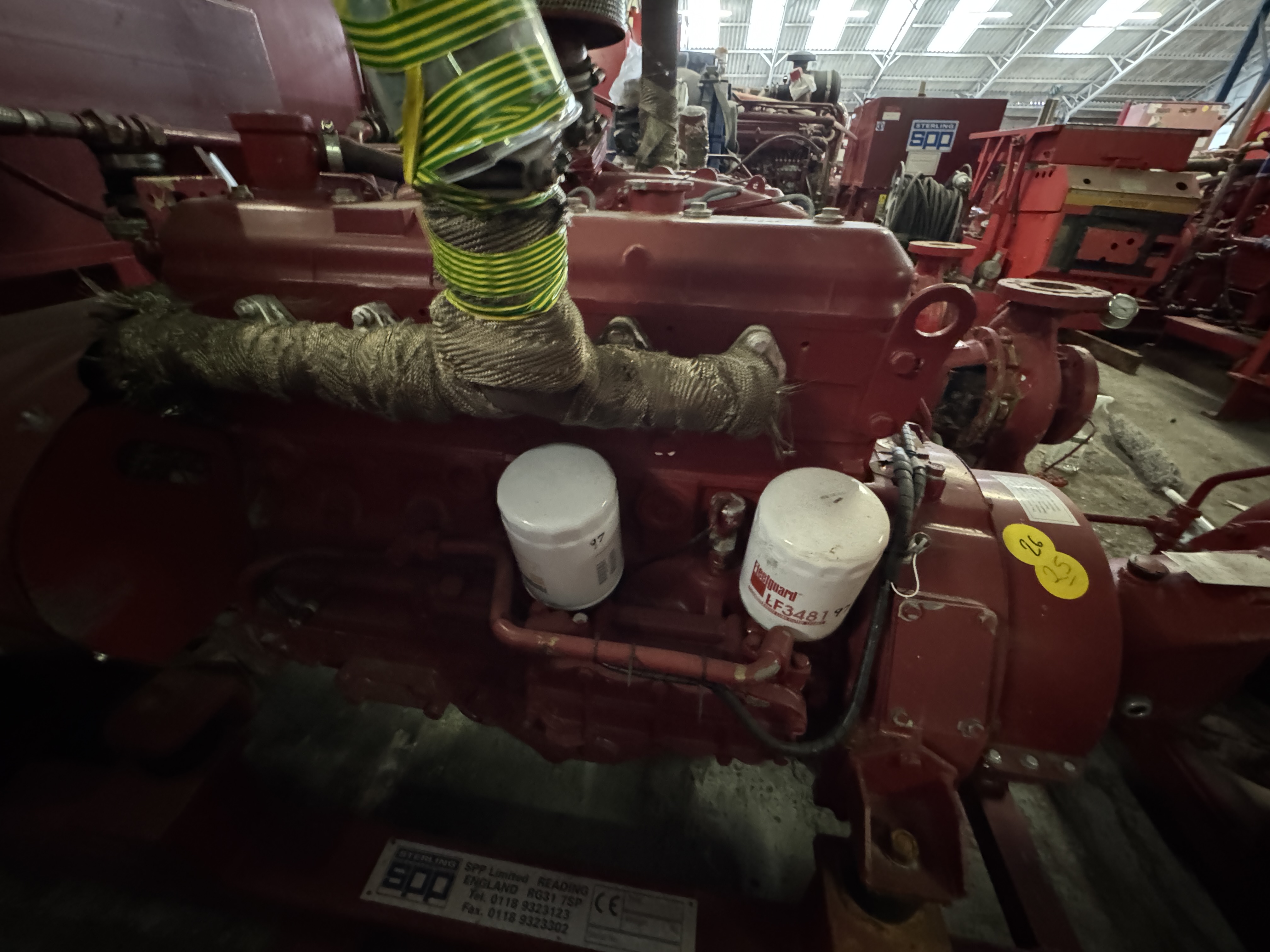 Used SPP KP10X LPCB Approved Fire Pump