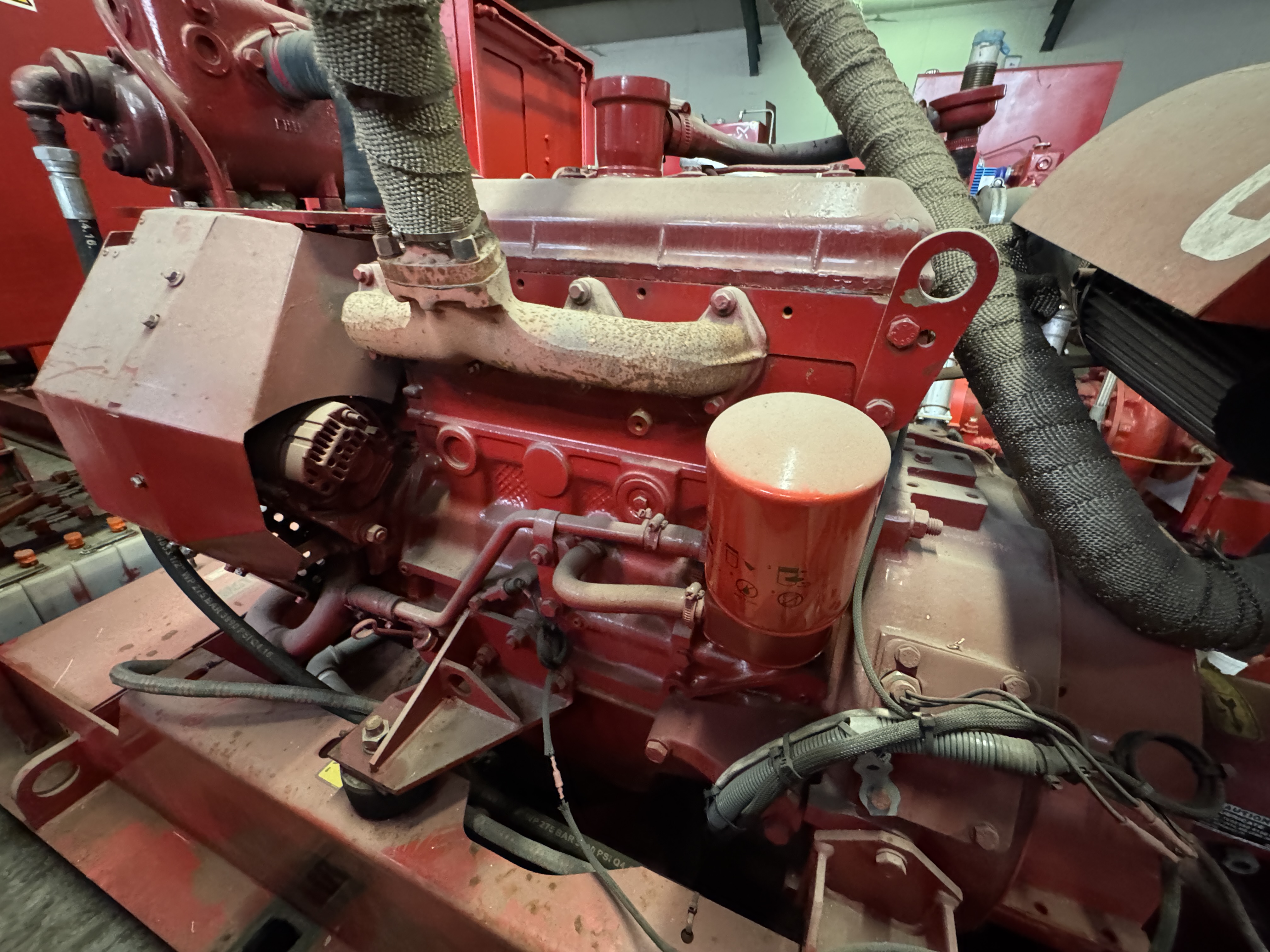 Used Armstrong 6x4x10 DLC LPCB approved fire pump