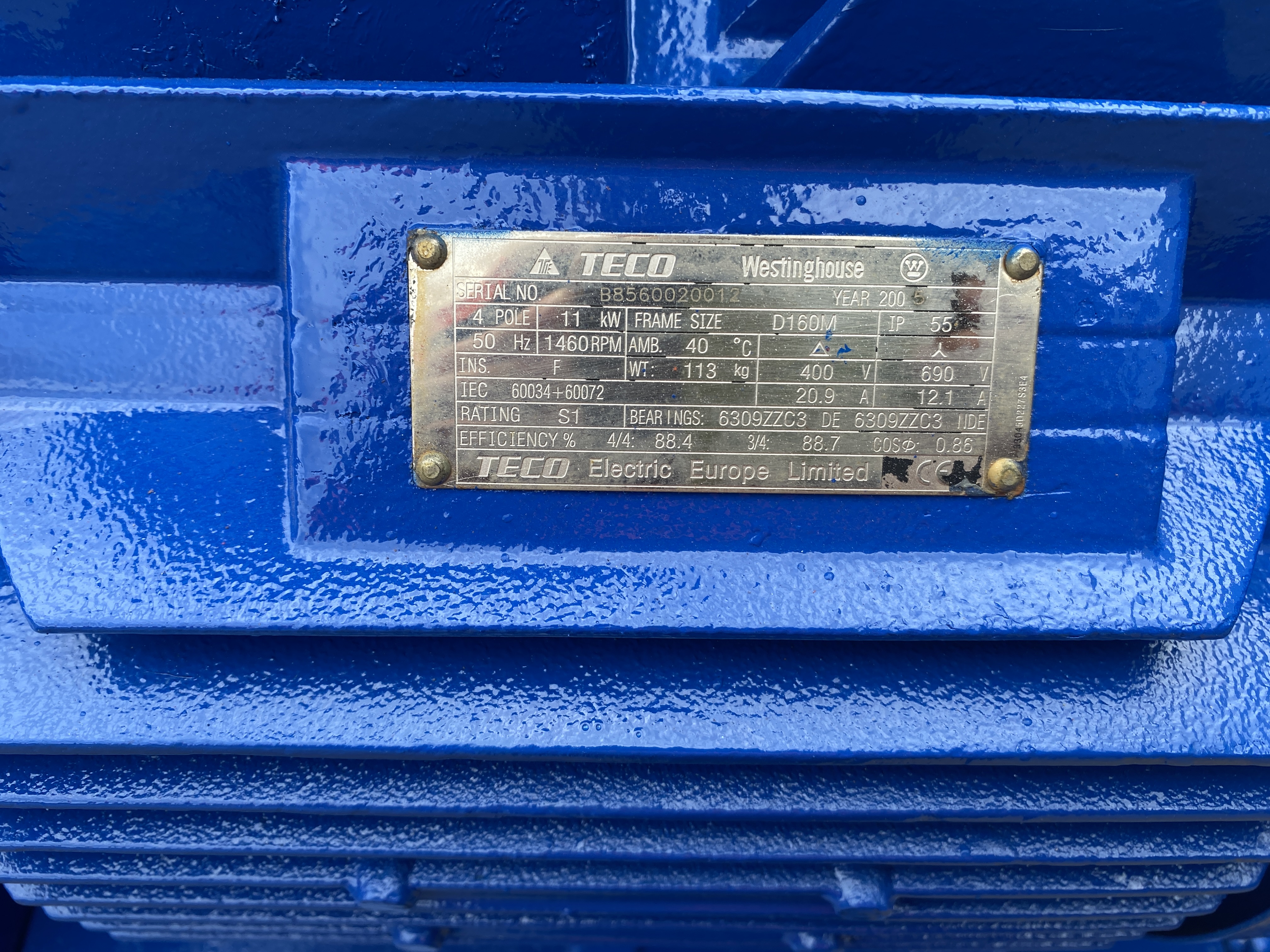 Used Weir Linatex IIIr pump