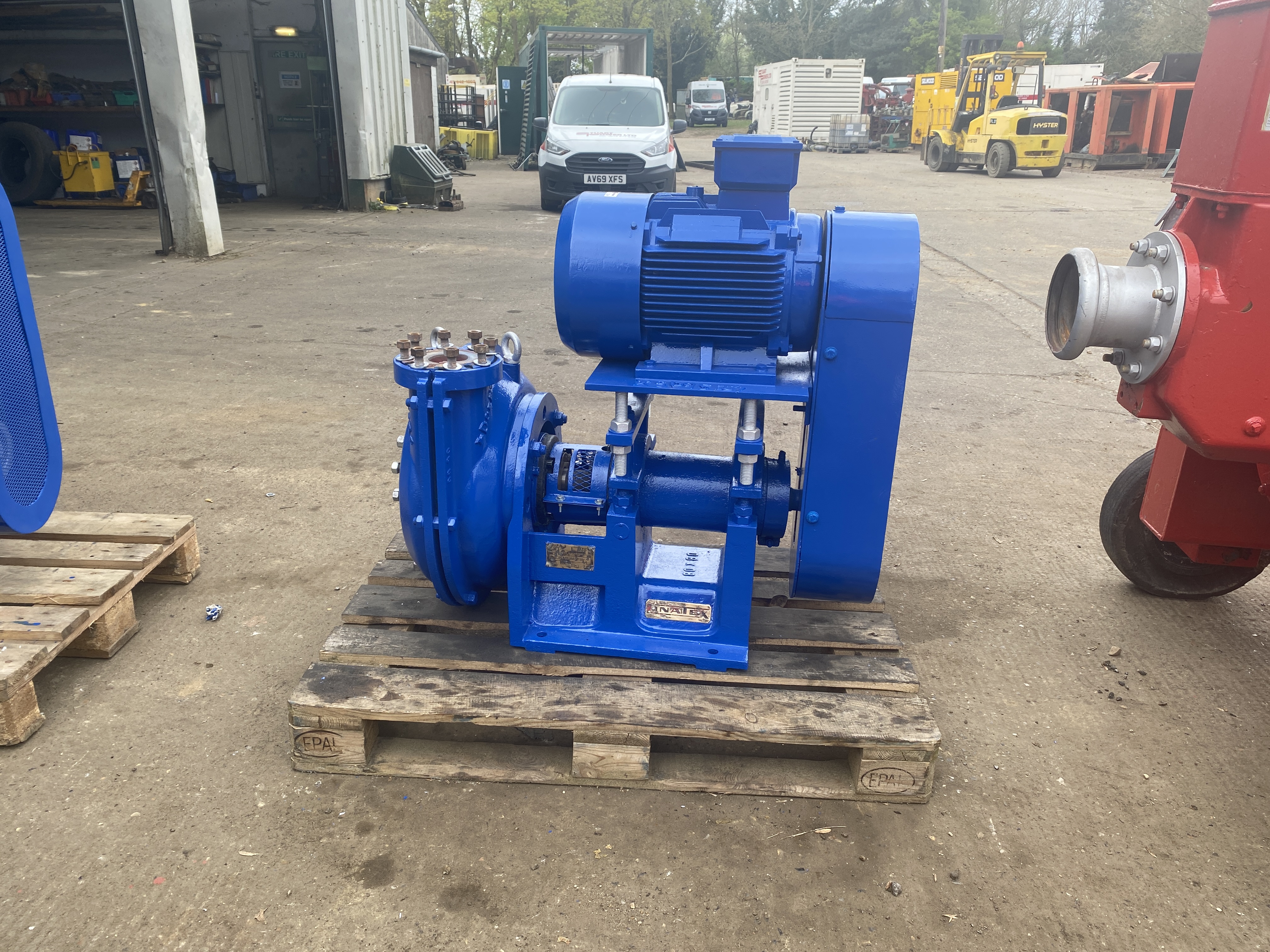 Used Weir Linatex IIIr pump