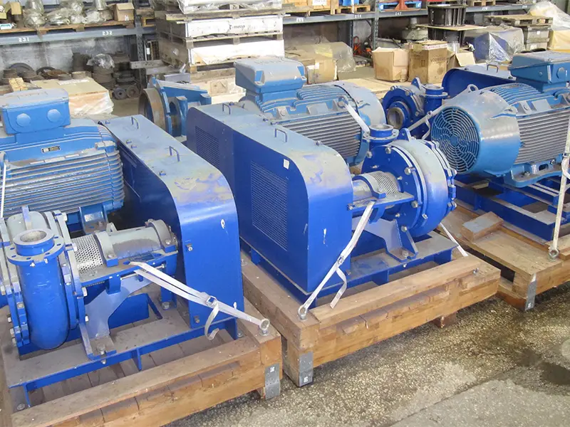 Used Linatex HS / N150 pump - Stuart Group Ltd