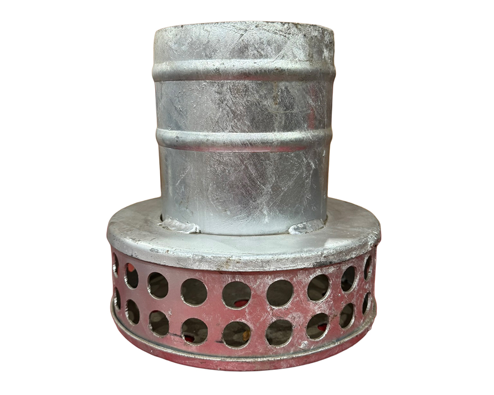 6"/150mm Tin Can Strainers with Male Hose Tail - Stuart Group Ltd