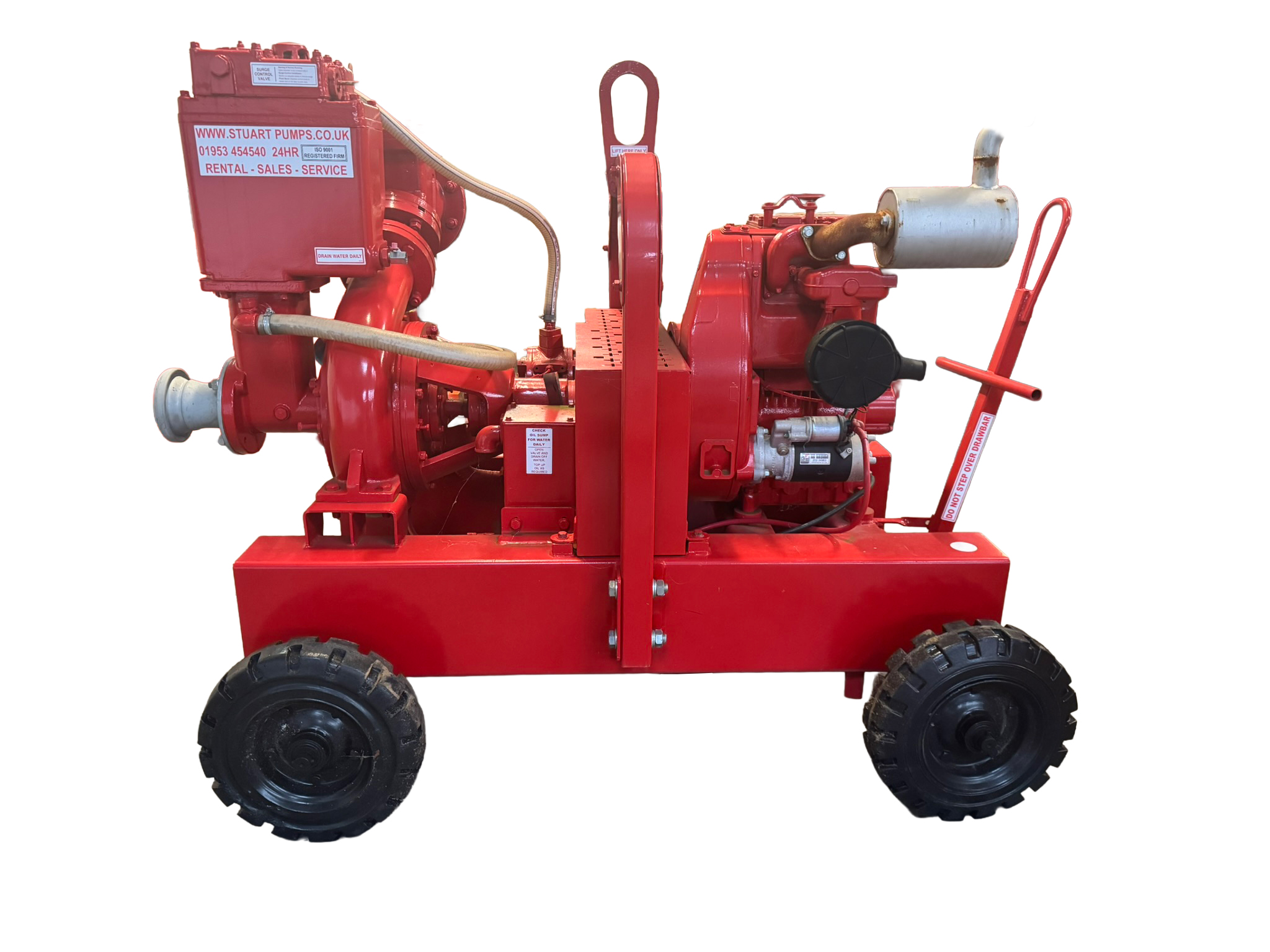Stuart Pumps SPA100M 4" high performance diesel driven pump - Stuart Group Ltd